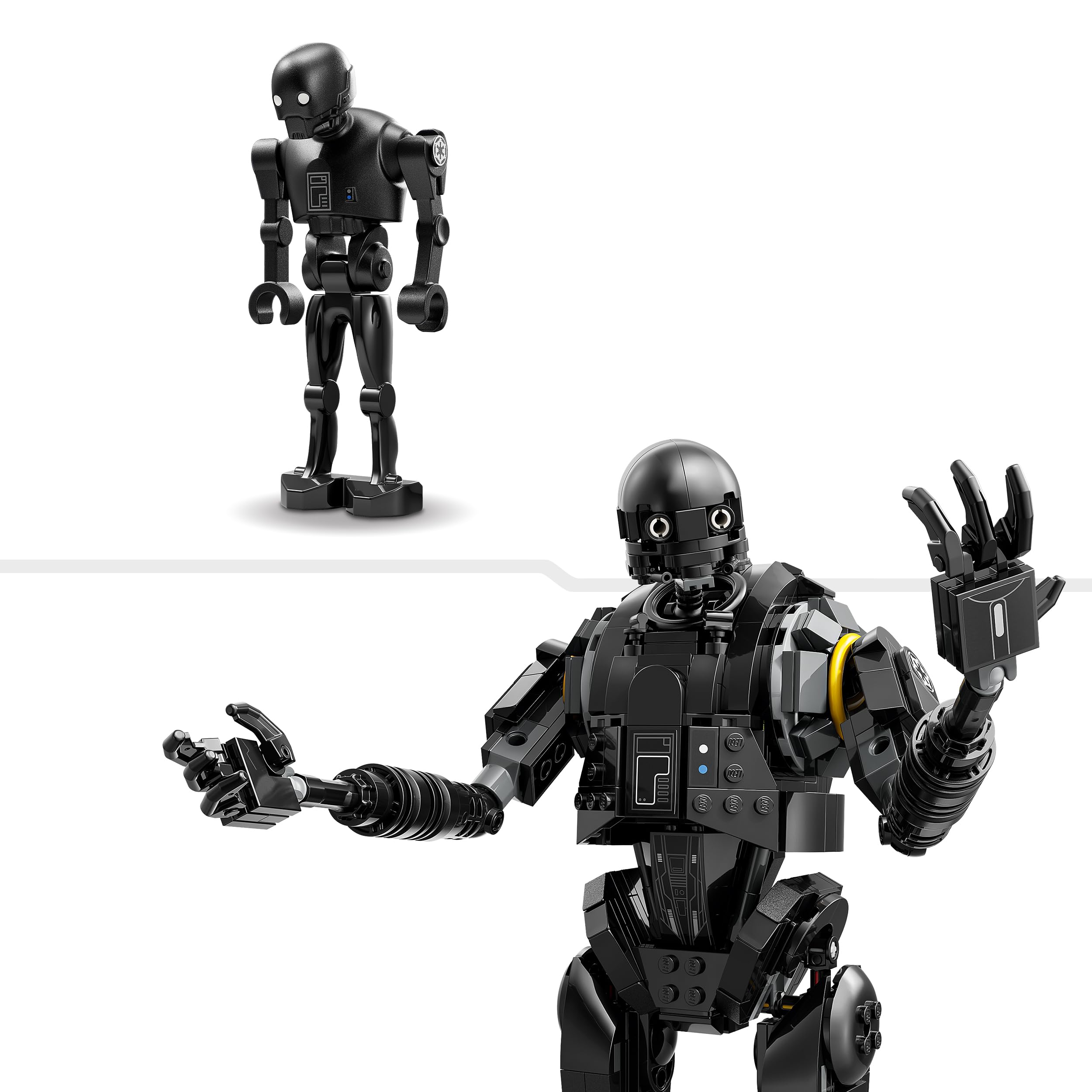 LEGO Star Wars 75434 K-2SO Security Droid Figure - Posable Play & Display B 5