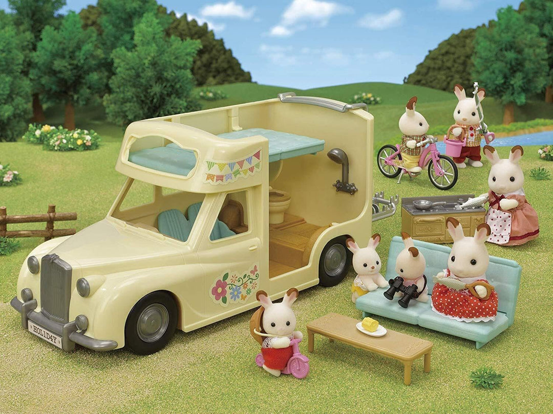 Sylvanian Families 5454 Familien-Campervan-Fahrzeug-Spielset