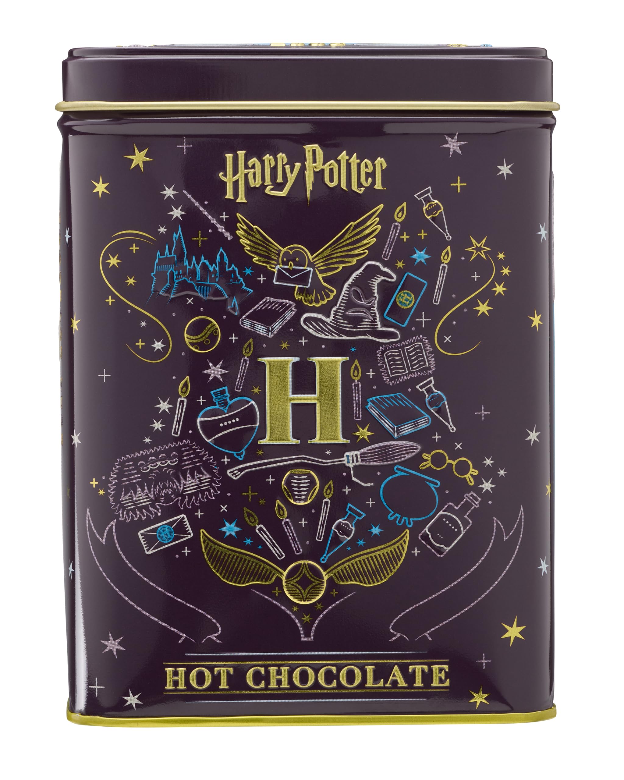 New English Teas Harry Potter Hot Chocolate Tin - Rich Powder Mix | 250g | Collectible 1
