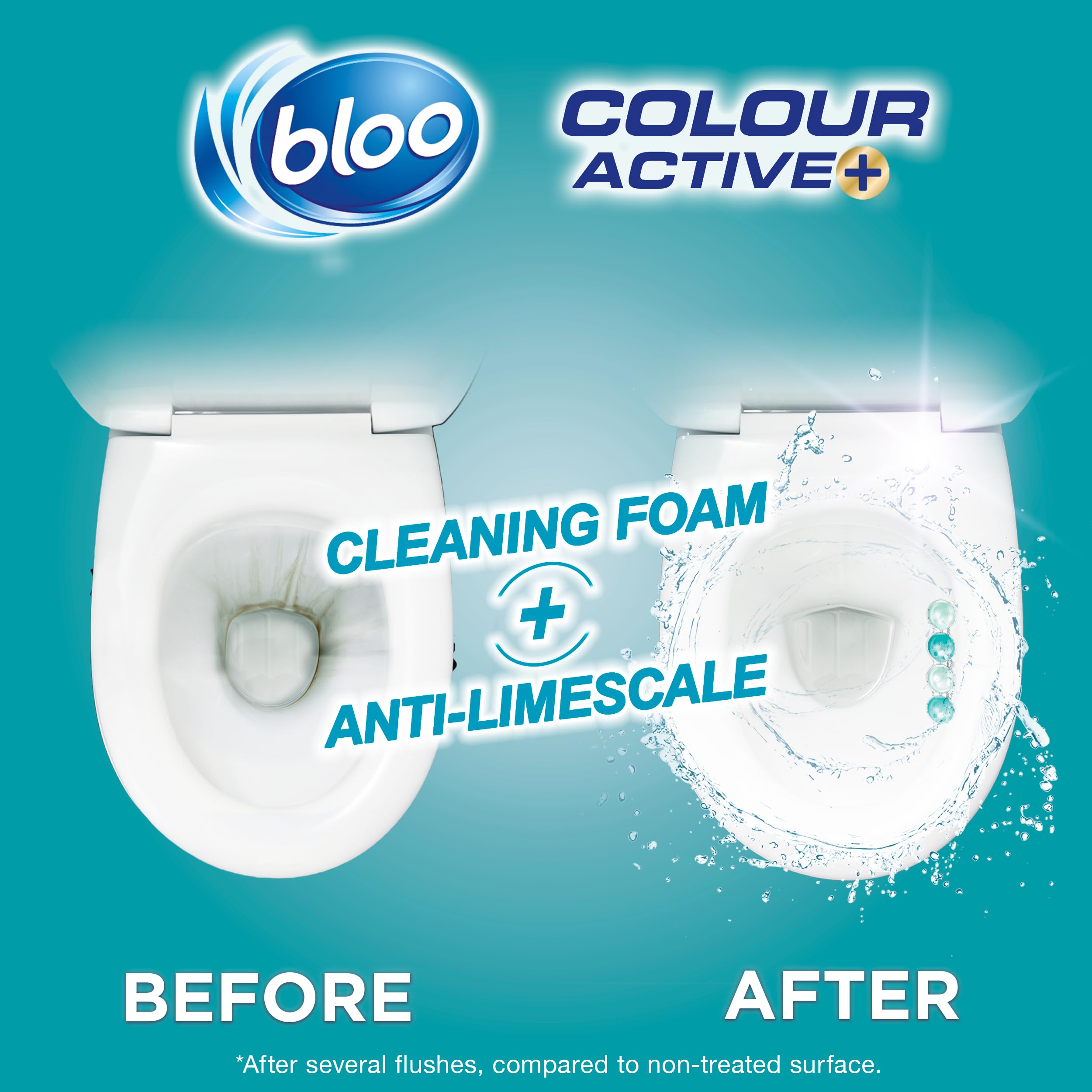 Bloo - Limited Edition Toilet Rim Block Lunar Bloom (3x50g) Clear Water 3