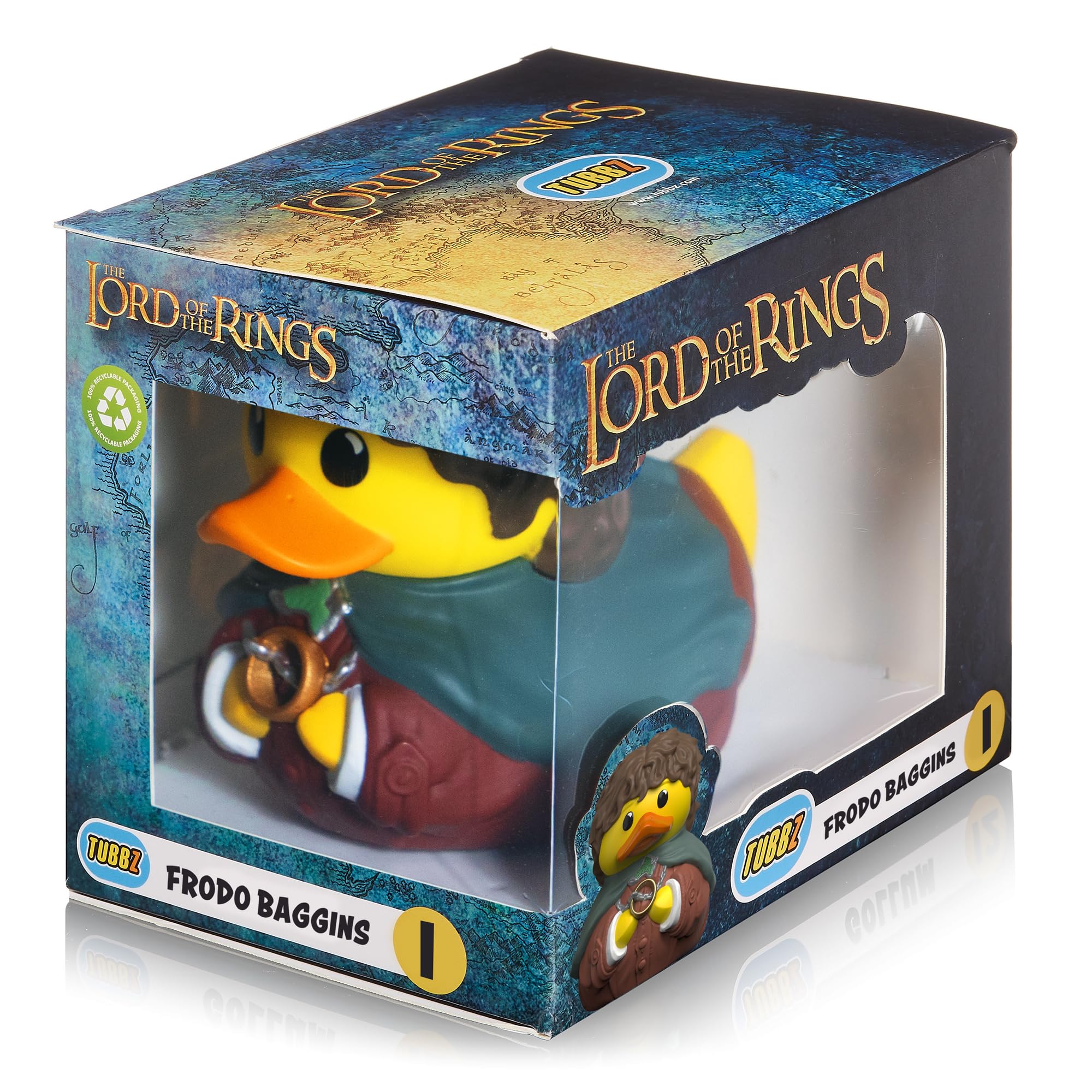 TUBBZ Frodo Baggins Cosplaying Rubber Duck Vinyl Figure - Boxed Edition 5