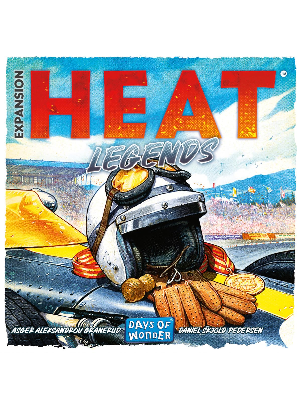 Asmodee Heat: Legends Board Game Expansion | Ages 10+ | 1-6 Players | 60 Min