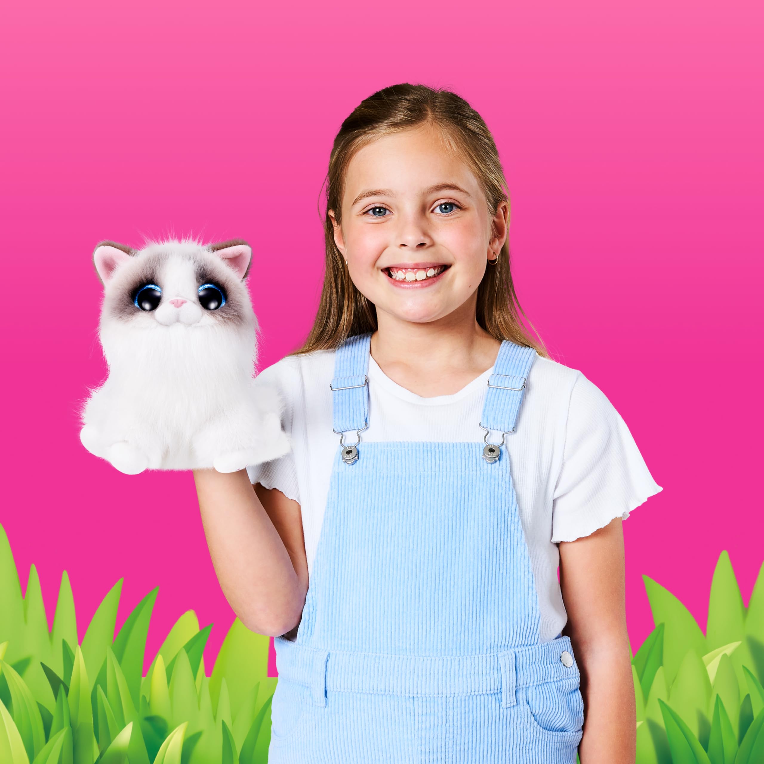 Pets Alive Smitten Kittens Series 2 - Interactive Ragdoll Plush Toy | 7.87 in | Sound Features 7