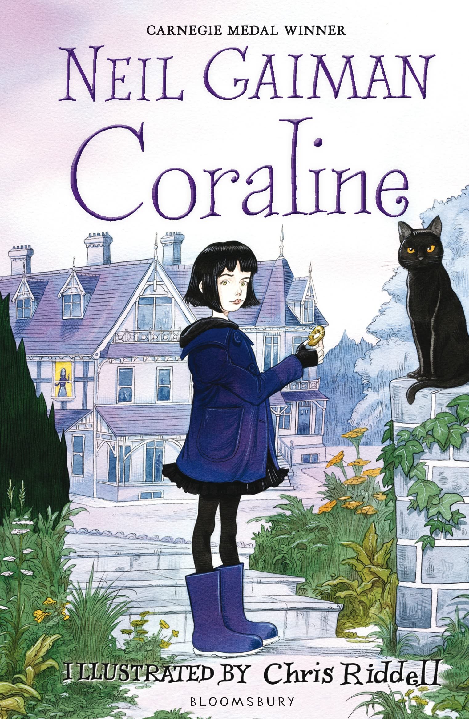 Bloomsbury Coraline by Neil Gaiman & Chris Riddell | Paperback | Ages 9+