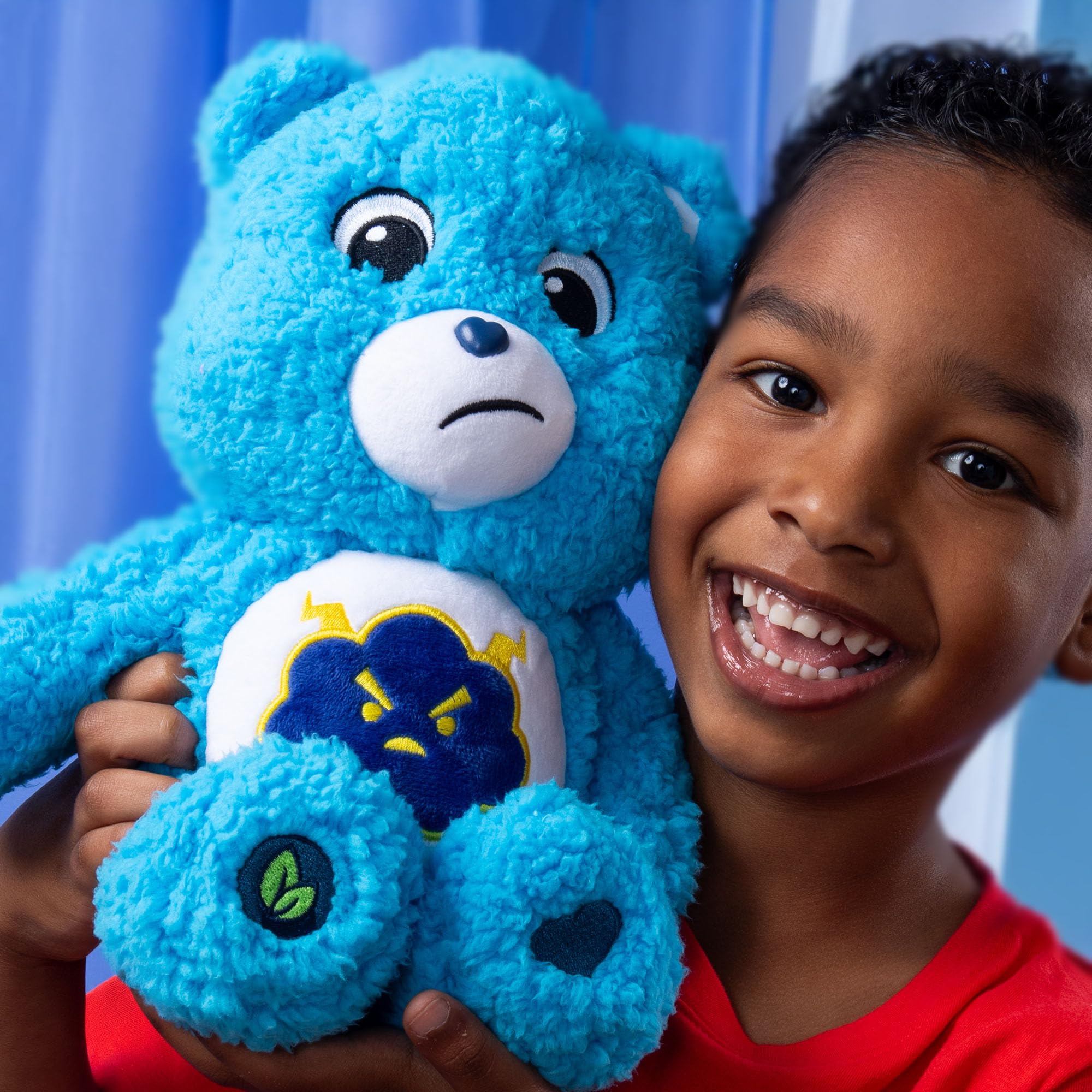 Care Bears Grumpy Bear Cosy Collection Medium Plush | 35cm Soft Eco-Friendly Toy | Ages 4+ 2