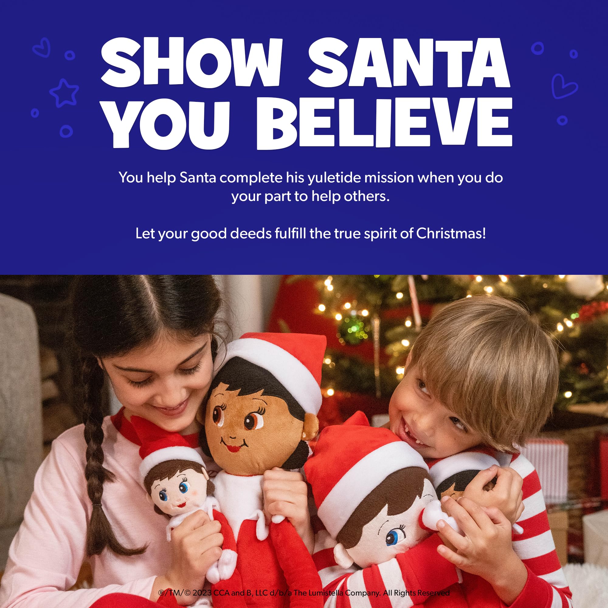 The Elf on the Shelf Plushee Pals - 17" Cuddly Scout Elf Toy for Ages 0-10 8