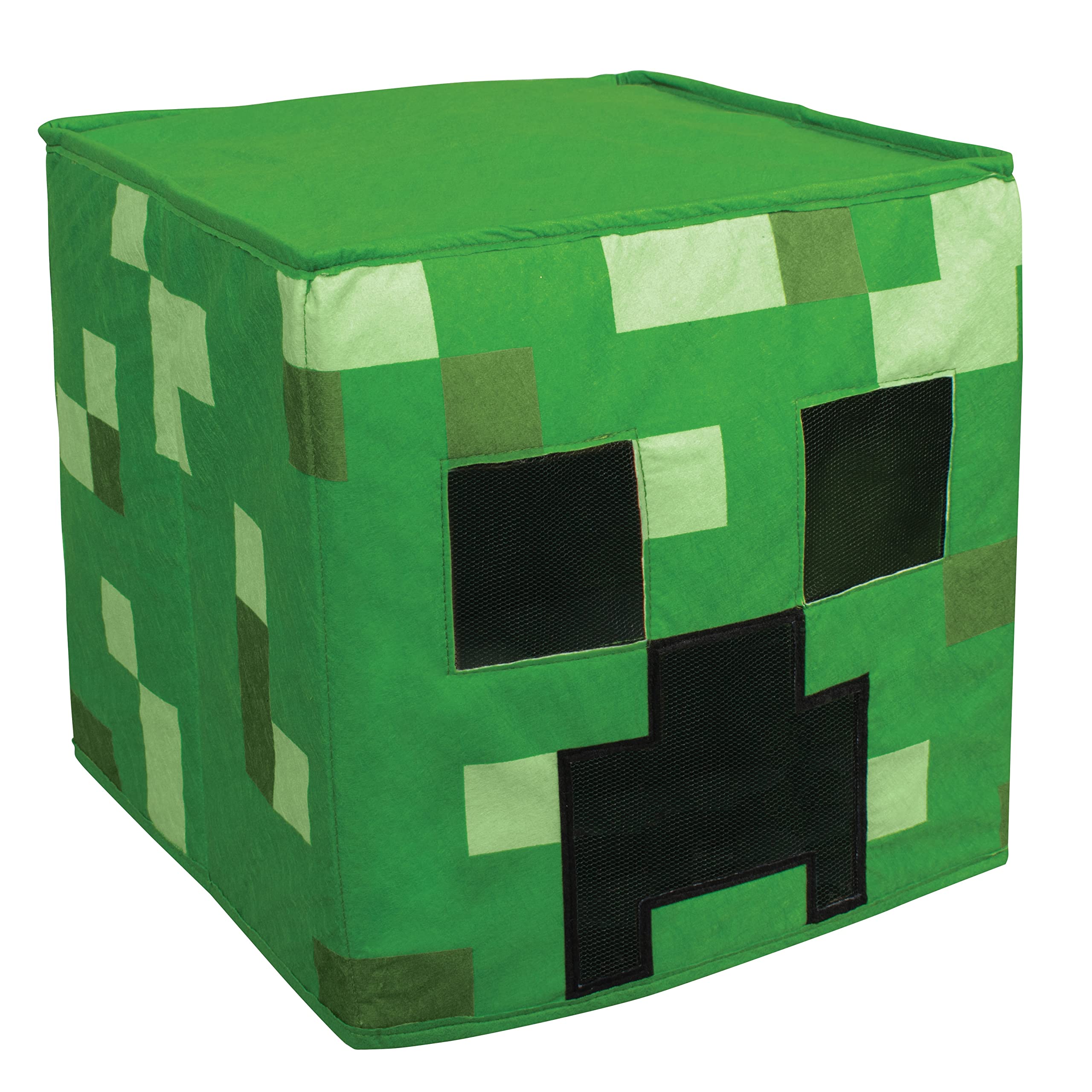 Disguise Minecraft Creeper Block Head Headpiece 1
