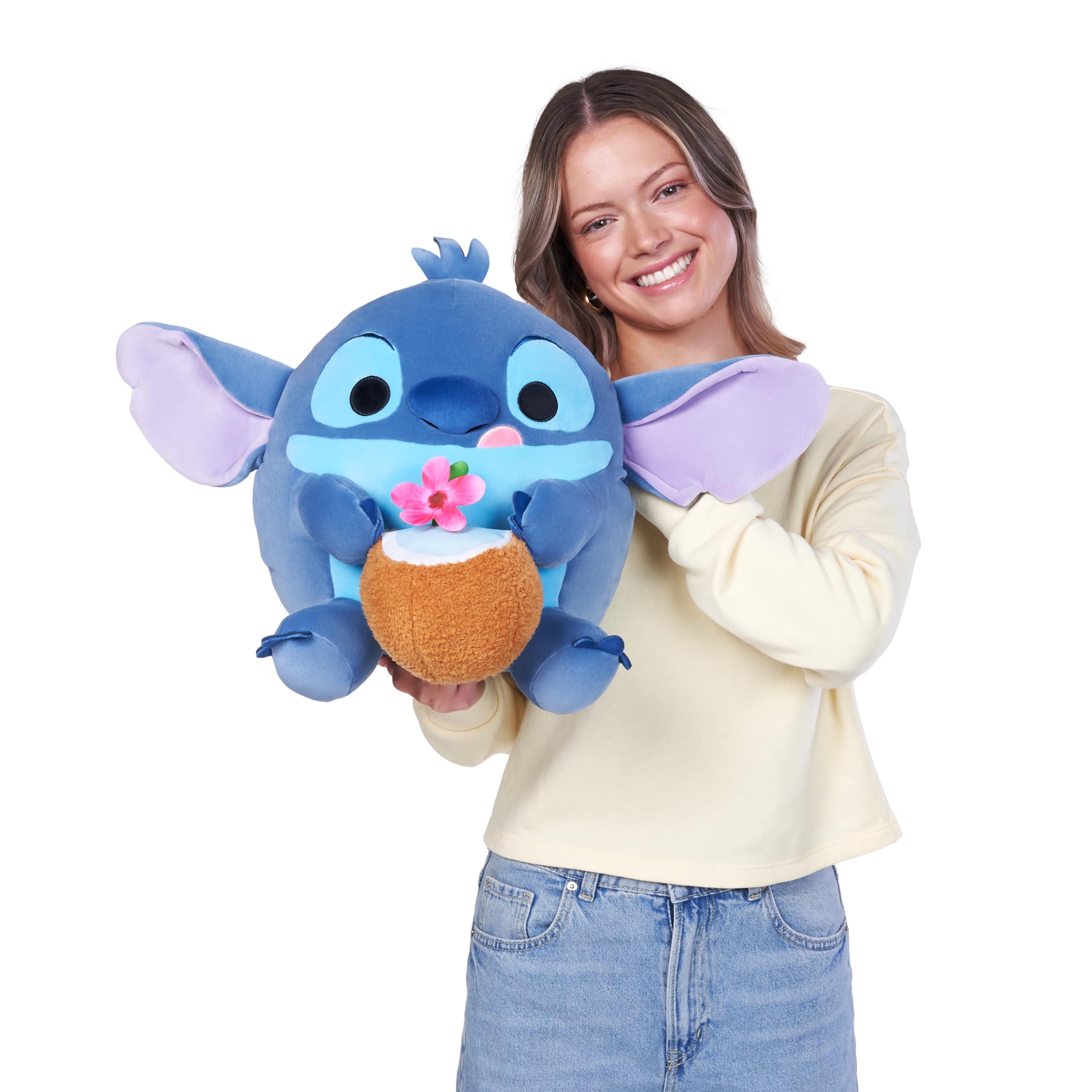 Snackles Disney Stitch 14-inch Plush with Snack Accessory by ZURU