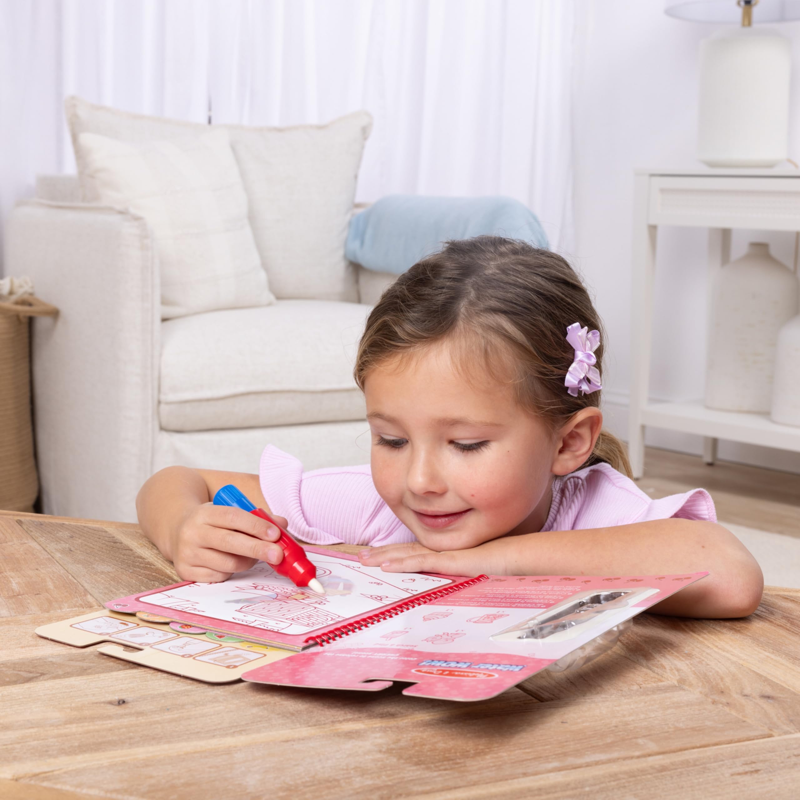 Melissa & Doug Water WOW! Fruit Scented Coloring Book | Mess-Free Reusable Pages | Ages 3-6 7