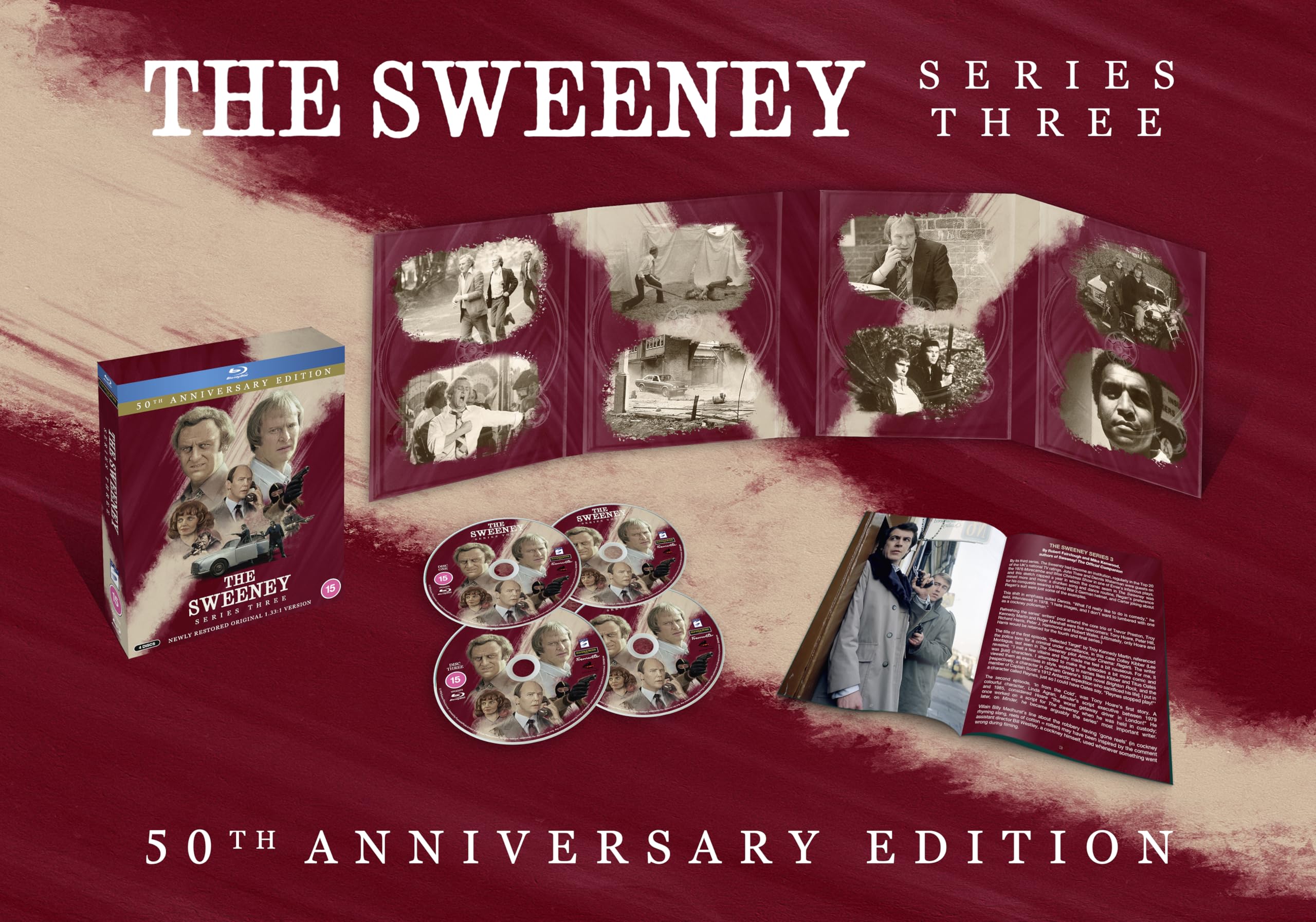 The Sweeney: Series Three 50th Anniversary Edition [Blu-ray] 1