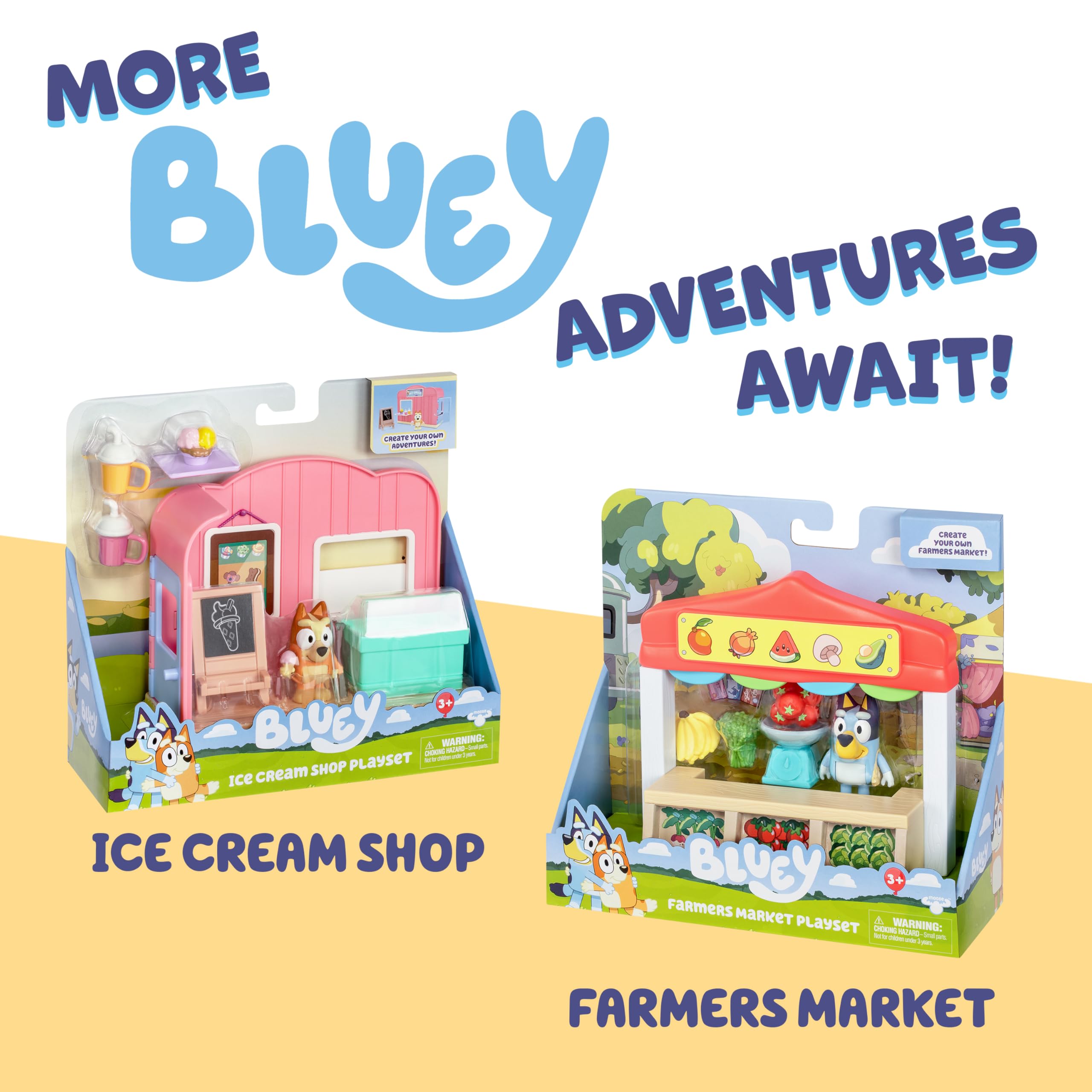 Bluey Grannies Car Playset - Includes Janet Figure, Fits 6-7.6 cm Bluey Figures, Ages 5 and Up 6