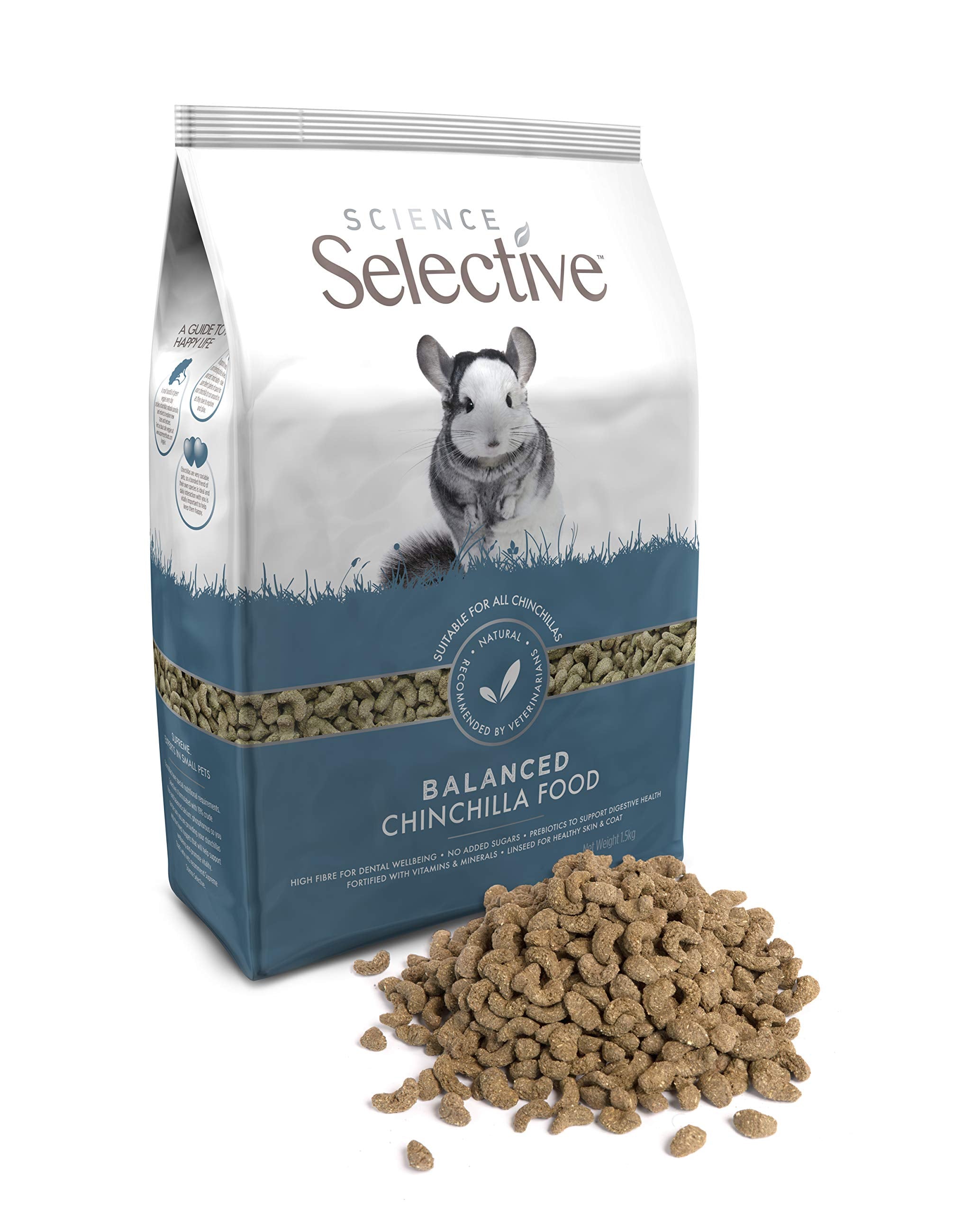 Supreme Science Selective Chinchilla Food 1.5kg 11