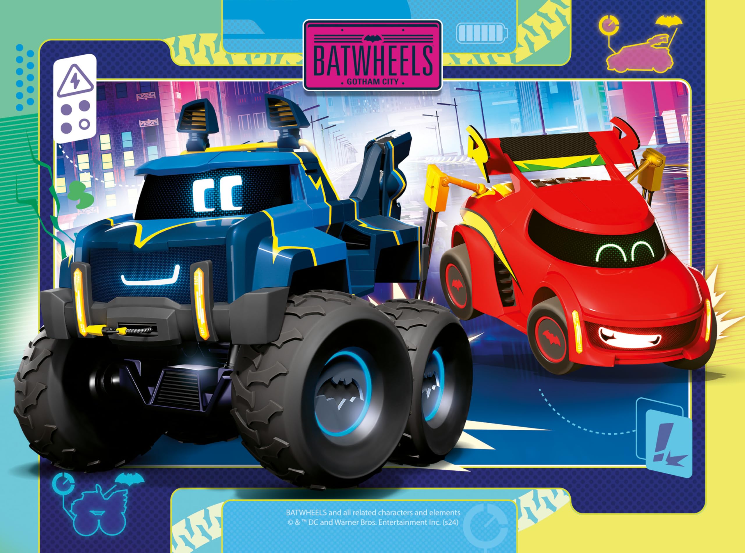 Ravensburger Batman Batwheels 4-in-1 Jigsaw Puzzle Set for Kids Ages 3 and Up 3