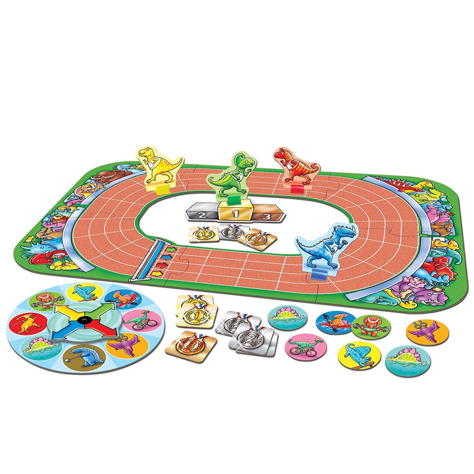 Orchard Toys Dinosaur Race Game Board Game 6