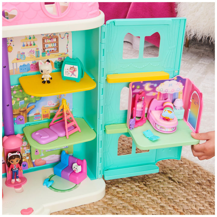 Gabby’s Dollhouse Sweet Dreams Bedroom Playset with Pillow Cat Figure & 3 Accessories
