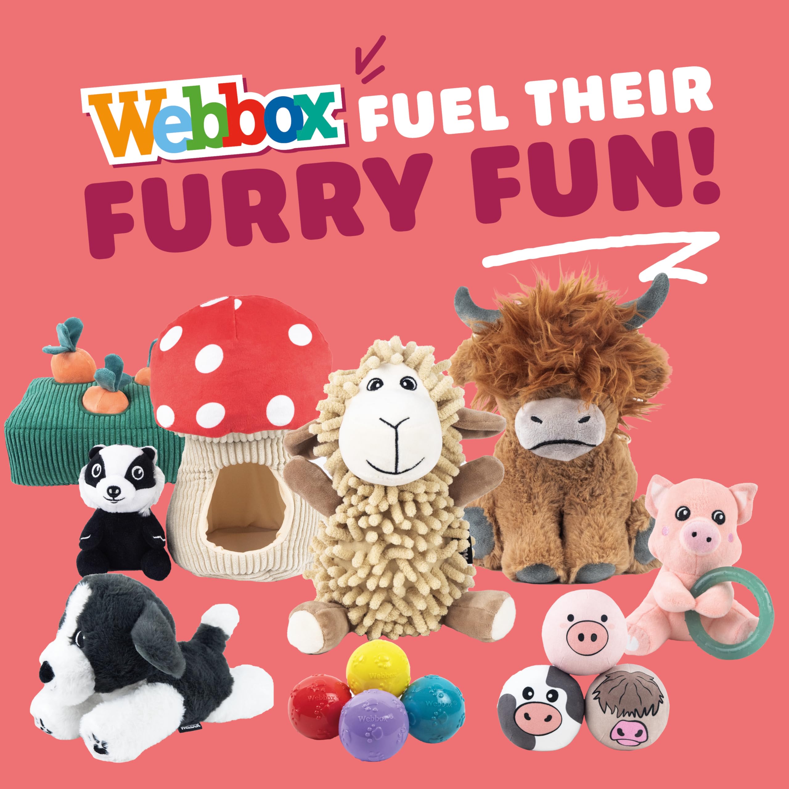 Webbox Carrot Patch Dog Toy - Interactive Treat Hiding Puzzle | Plush | All Breed Sizes 8