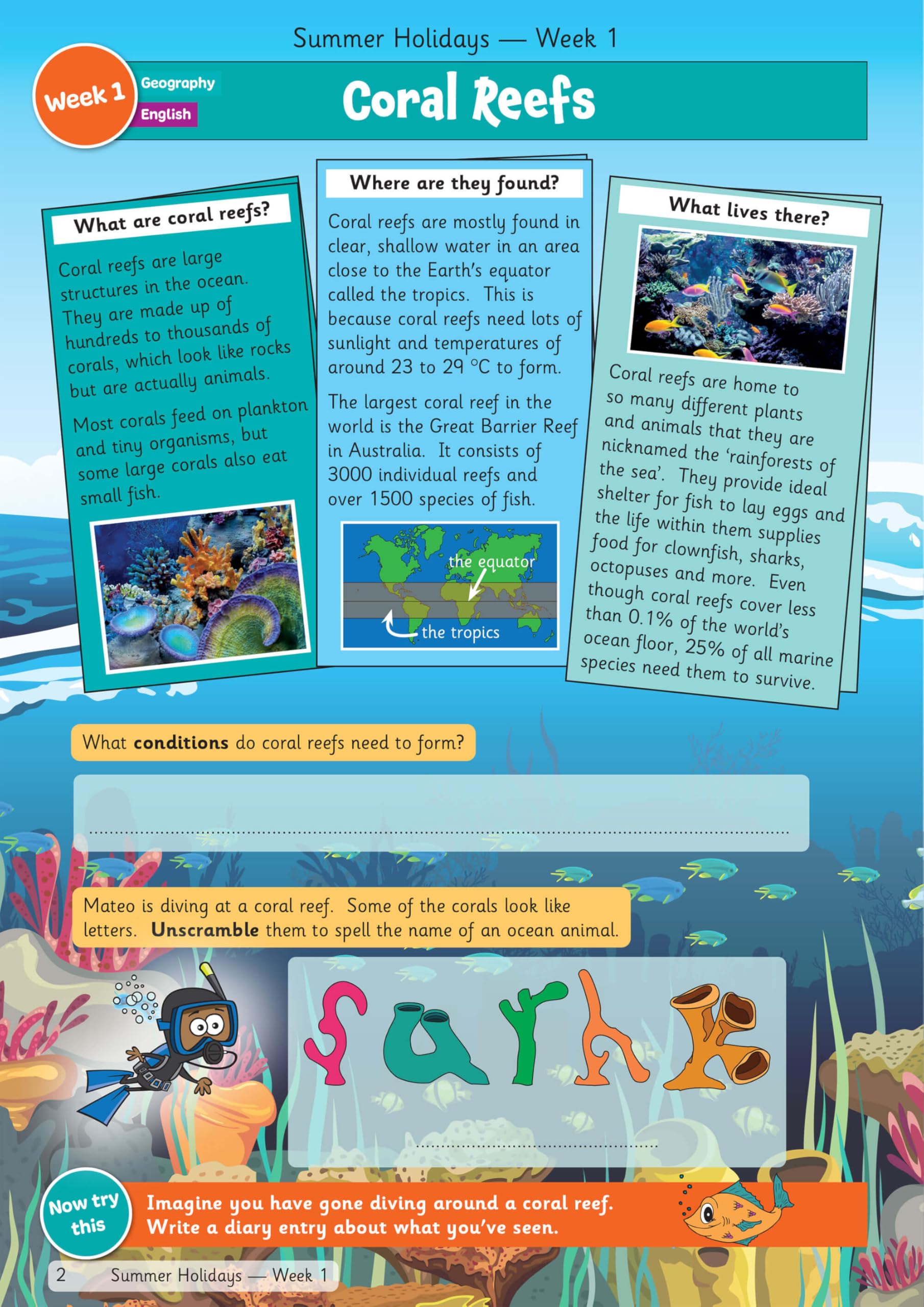 CGP Summer Holidays Activity Workbook - Year 4 to Year 5 Transition | Paperback 2