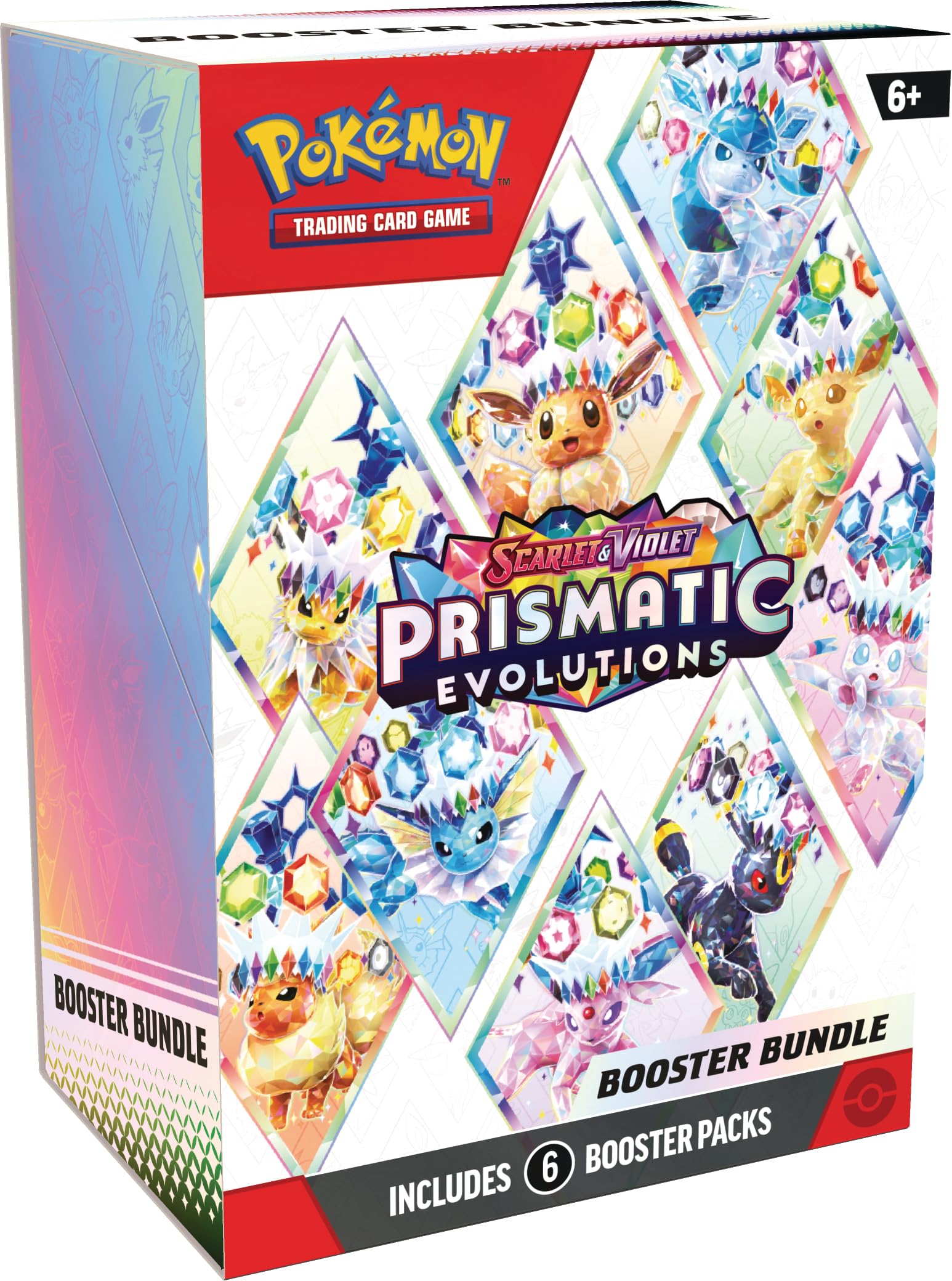 Pokémon TCG: Scarlet & Violet—Prismatic Evolutions Booster Bundle (6 Booste 1