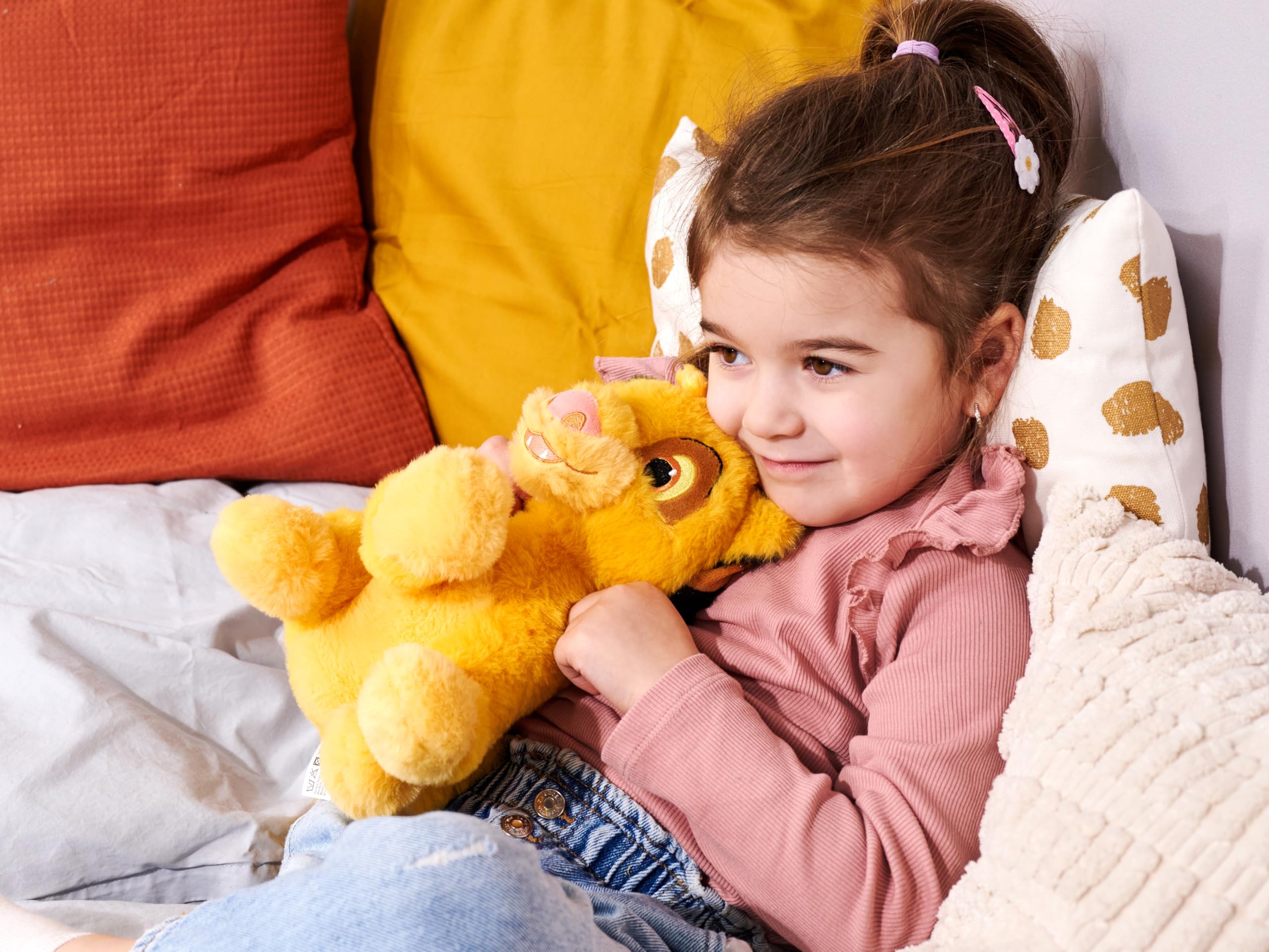 Simba Plush Toy - 25cm Disney The Lion King Soft Stuffed Animal