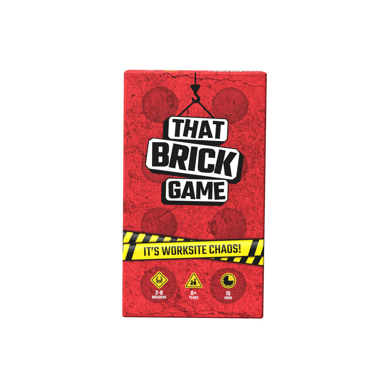 That Brick Game - Tactile Stacking & Sabotage Strategy Game | 8+ Players | 40 Bricks