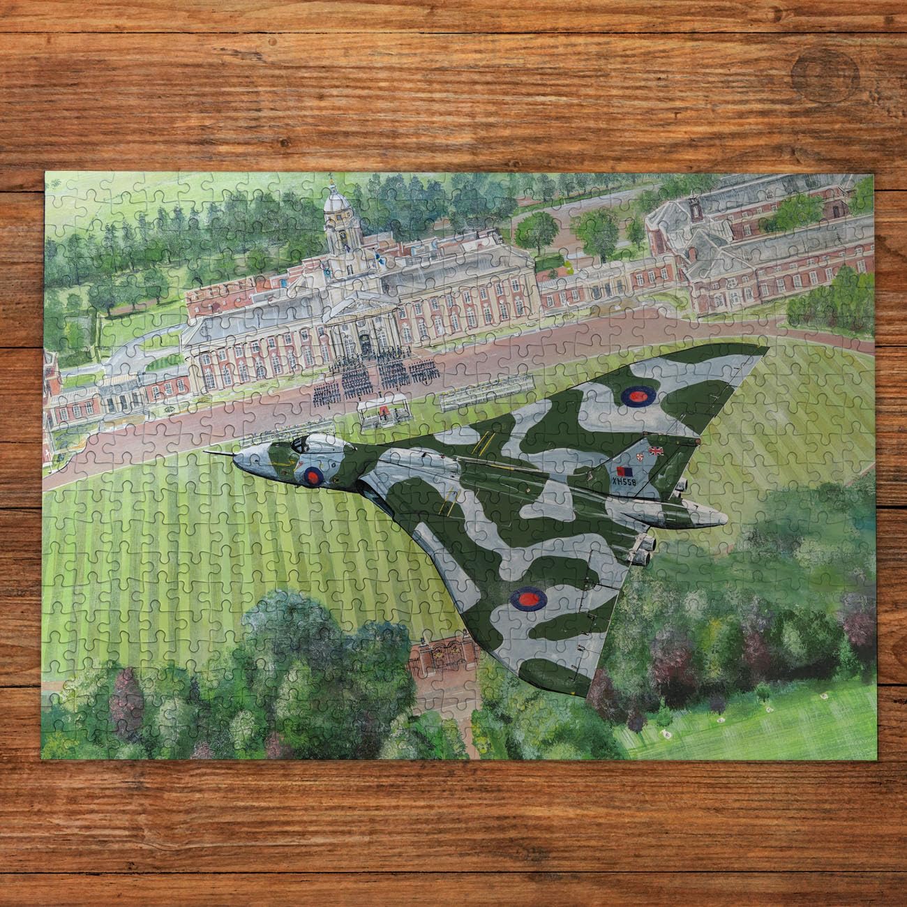 Gibsons Aiming High Flying High 500 Piece Jigsaw Puzzle for Adults | RAF Cranwell Vulcan 2