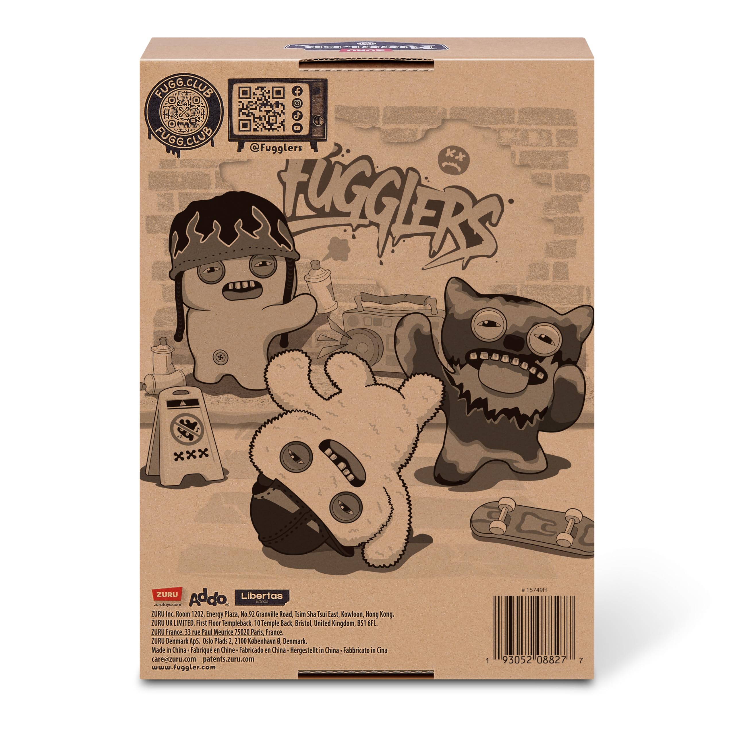 Fuggler Fugg Life Chum Chum 9-Inch Plush Toy | Polyester | Ages 4+ 8