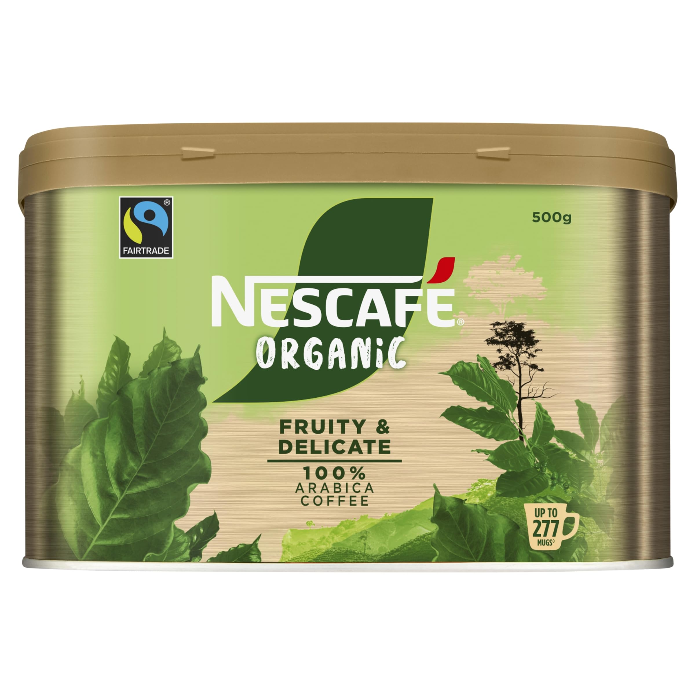 NESCAFÉ Organic Fairtrade Instant Coffee 500g - 100% Arabica, Citrus Notes, EU Organic Certified 7