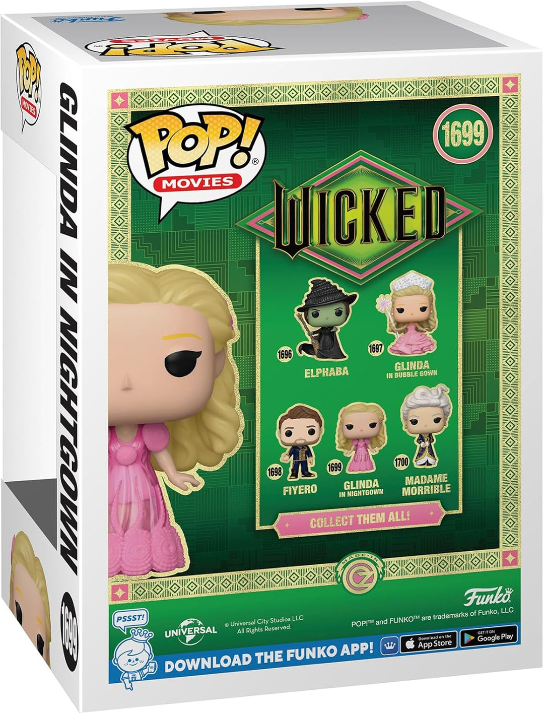 Funko Pop! Movies - Wicked - Glinda in Nightgown Vinyl Figure (79750)