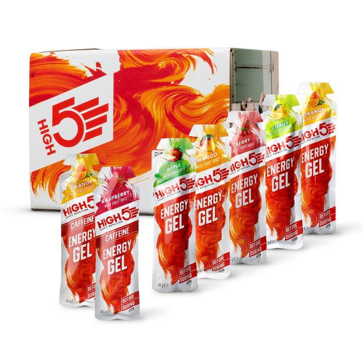 HIGH5 - Energy Gels Quick Release Sports Gels for Running, Cycling, and Endurance (Mixed, 20 x 40g)