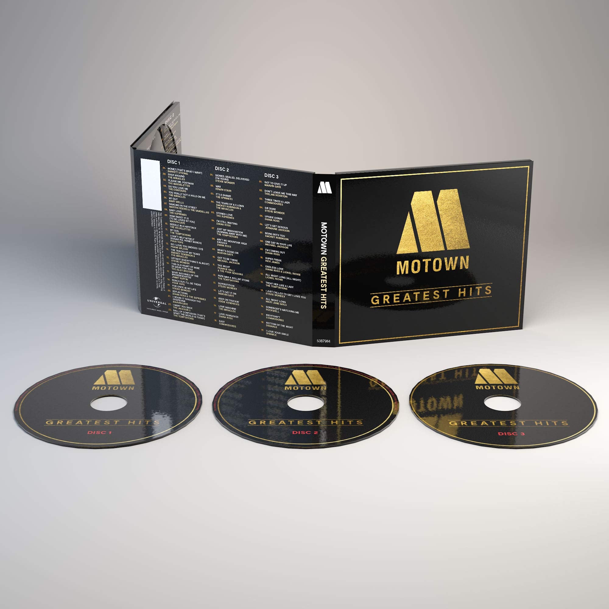 Various Artists - Motown Greatest Hits [3CD Box Set] 3