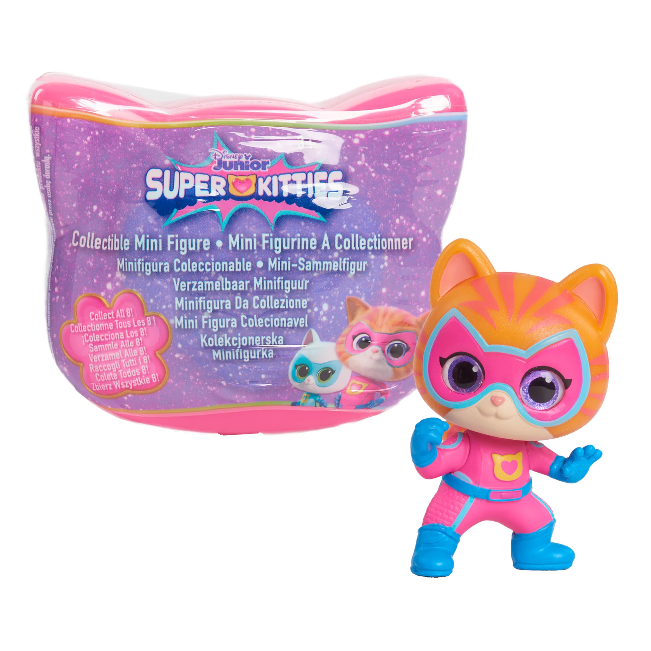 Just Play Disney Junior SuperKitties Collectible Figures Series 1, Ages 3+ 1
