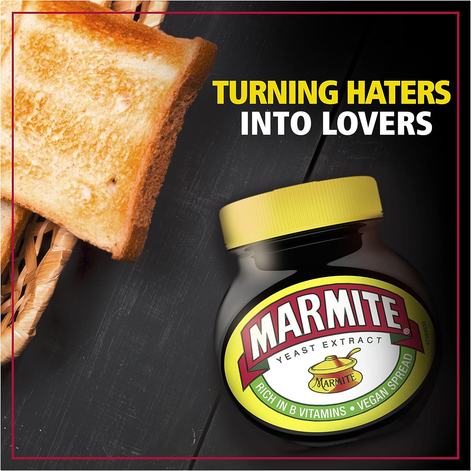 Marmite Classic Yeast Extract Vegan Breakfast Spread 125g - Rich in B Vitamins, No Added Sugar 4