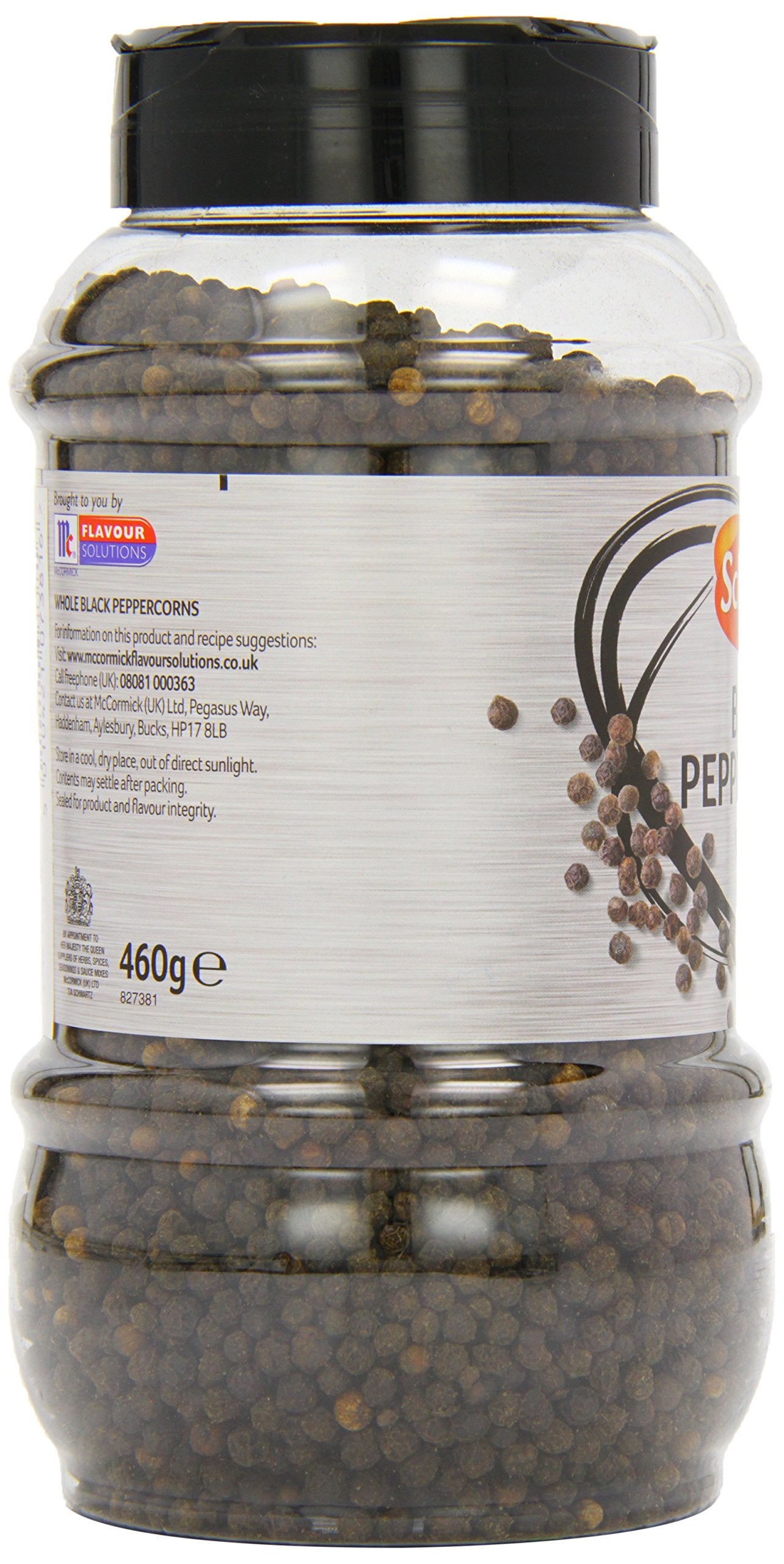Schwartz Whole Black Peppercorns - Warm Pungent Aroma | 460g Jar 4