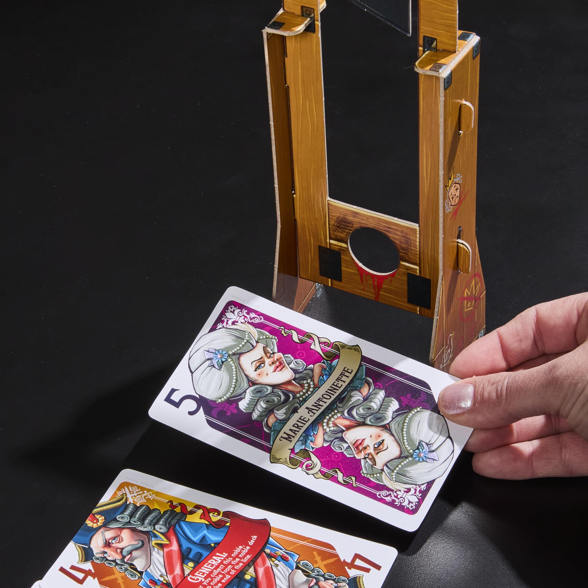 Hasbro Gaming Guillotine Card Game - Strategy, Party, 2-5 Players, Ages 12+ 8