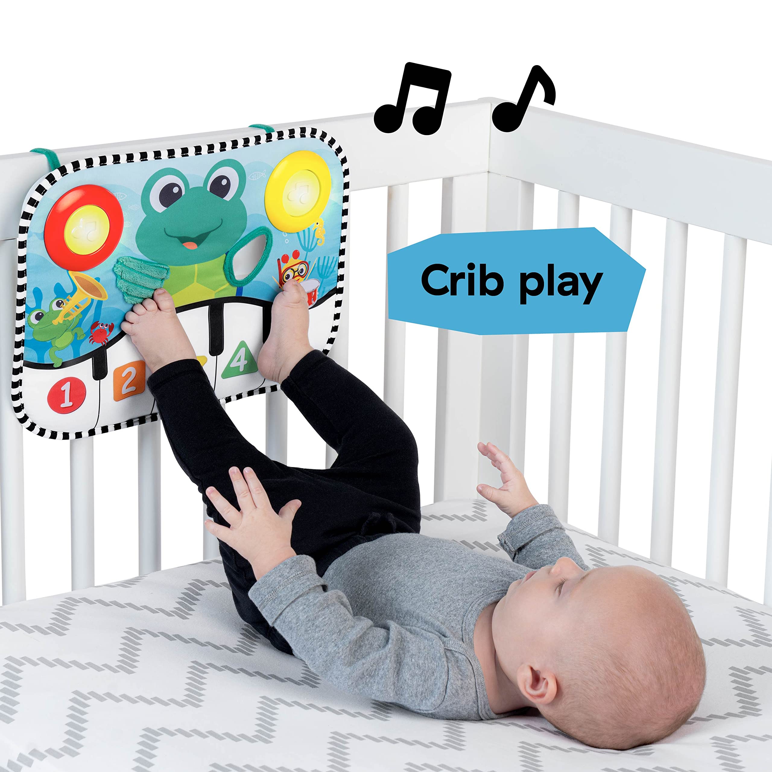 Baby Einstein Ocean Explorers Neptune's Kick & Explore Musical Kick Pad - Educational Toy for 3 Months+