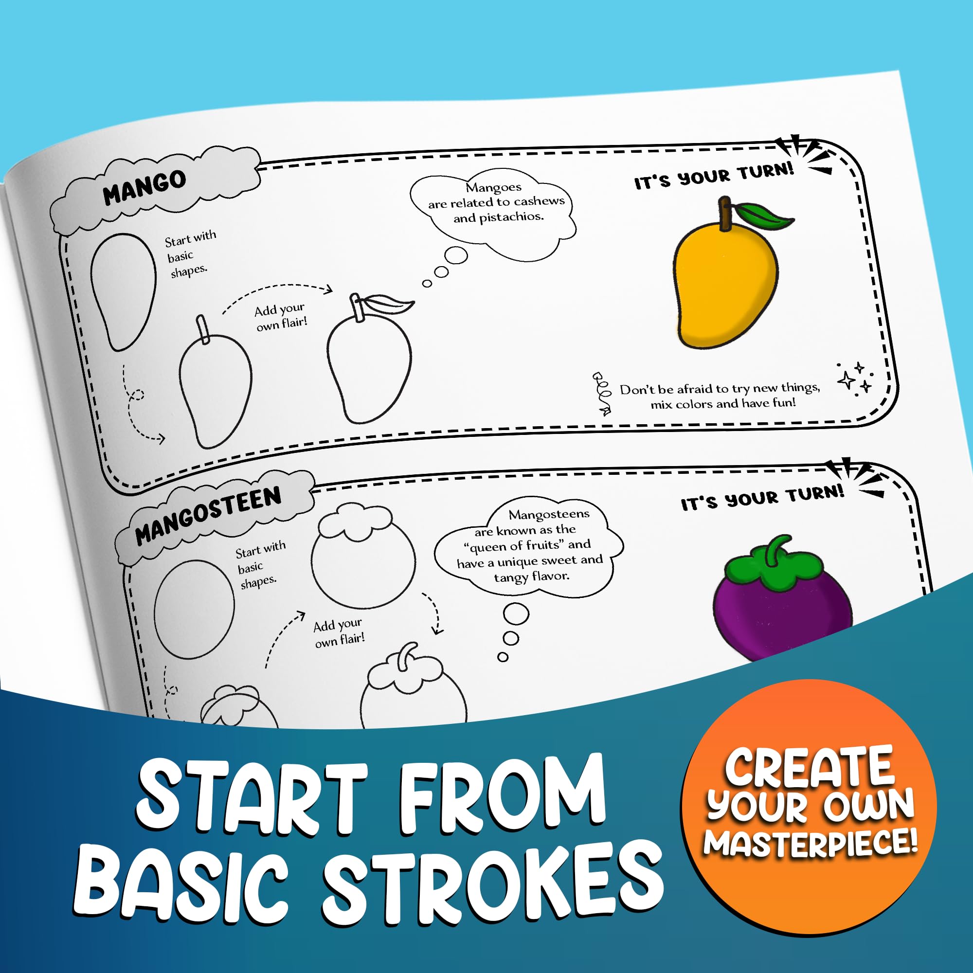 Special Art How to Draw 'Almost' Everything for Kids | 300 Step-By-Step Drawings | Paperback 3