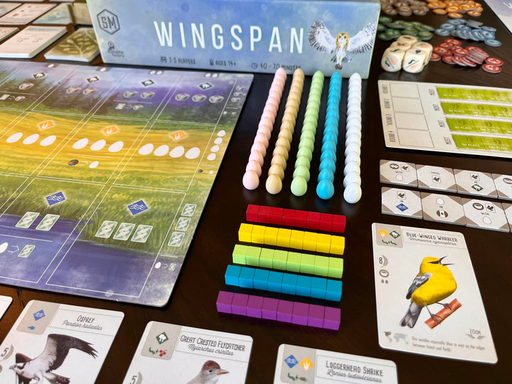 Stonemaier-Spiele | Wingspan 2. Auflage | Brettspiel | Ab 10 Jahren | 1-5 Spieler |