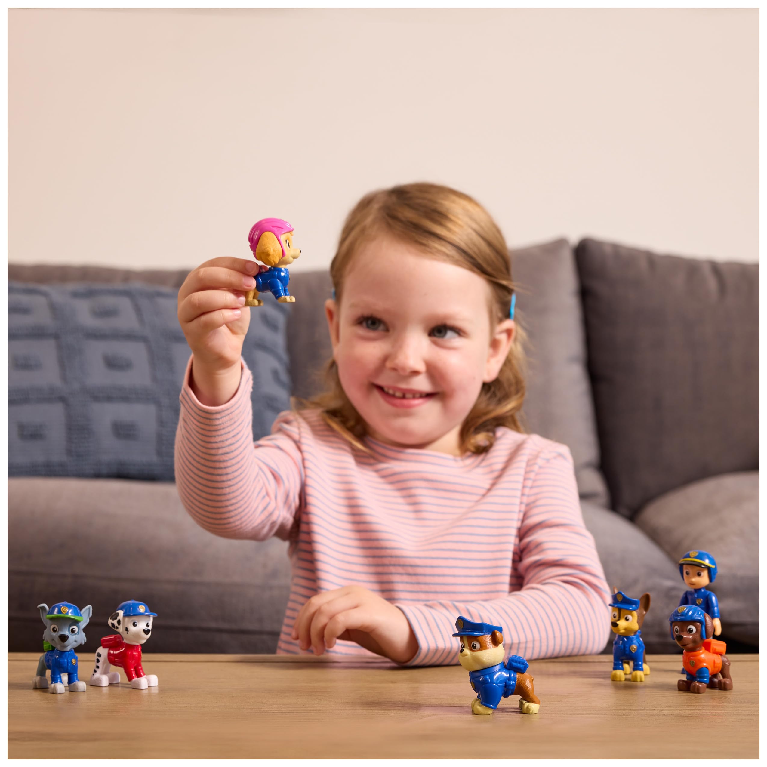 Paw Patrol Search & Rescue Team Pack with 7 Collectible Action Figures | Ages 3+ 6