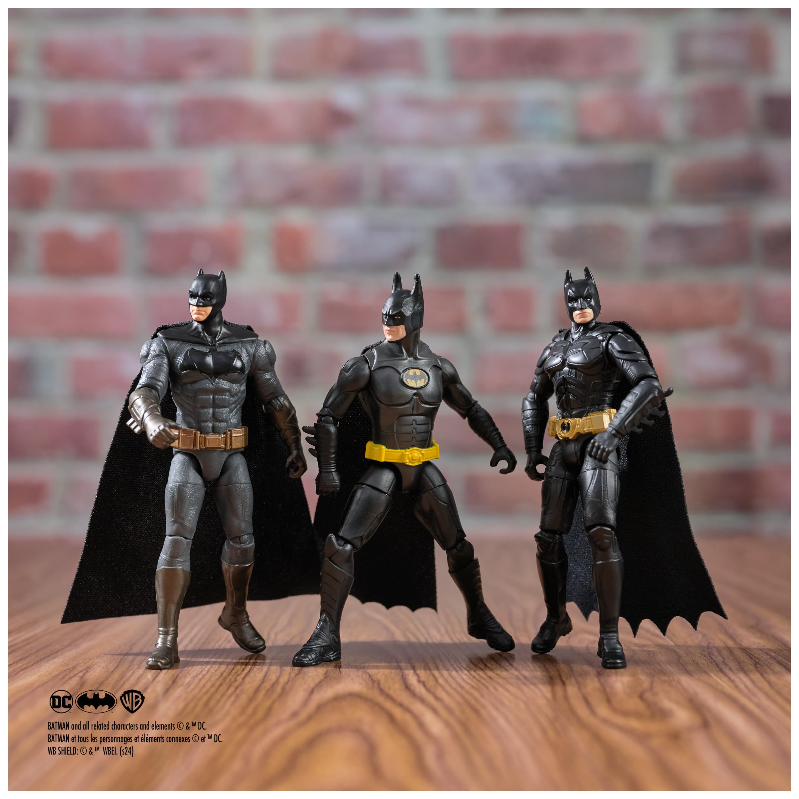 DC Comics Batman 85th Anniversary Action Figures - 3-Pack, 10-cm, Ages 3+ 8