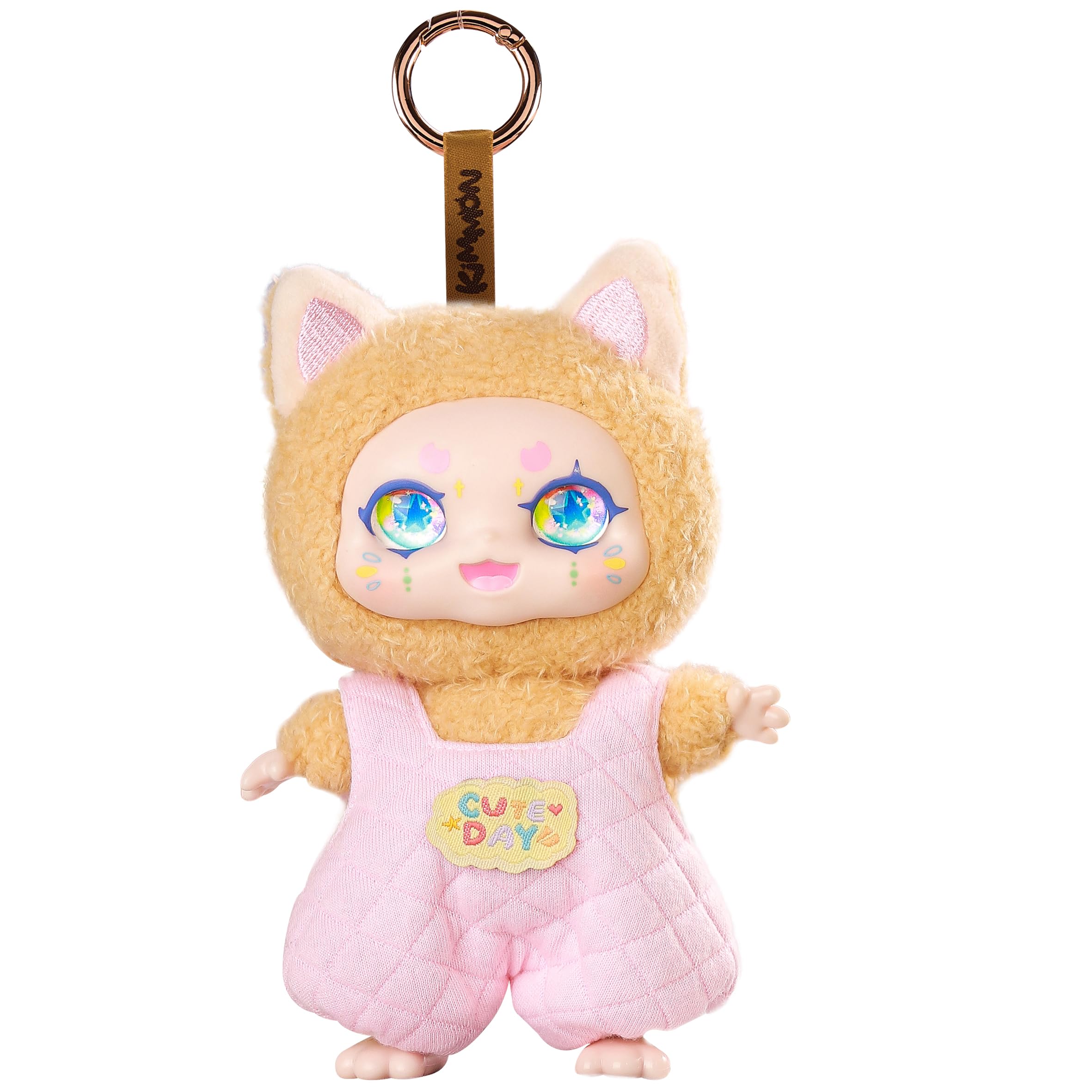 Kimmon Mimon Chibi Anime Poseable Plush Doll - Mystery Blind Box Collectible with Keychain 13