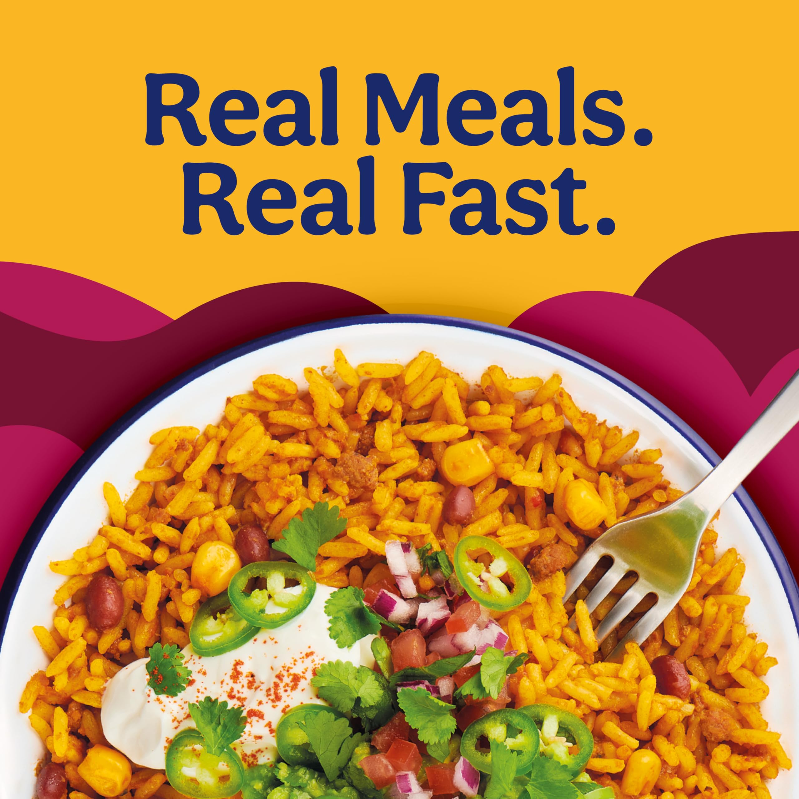 Uncle Ben's Chilli con Carne Microwave Rice Meal - Ready in 2 Mins | Serves 1 | 6x 250g