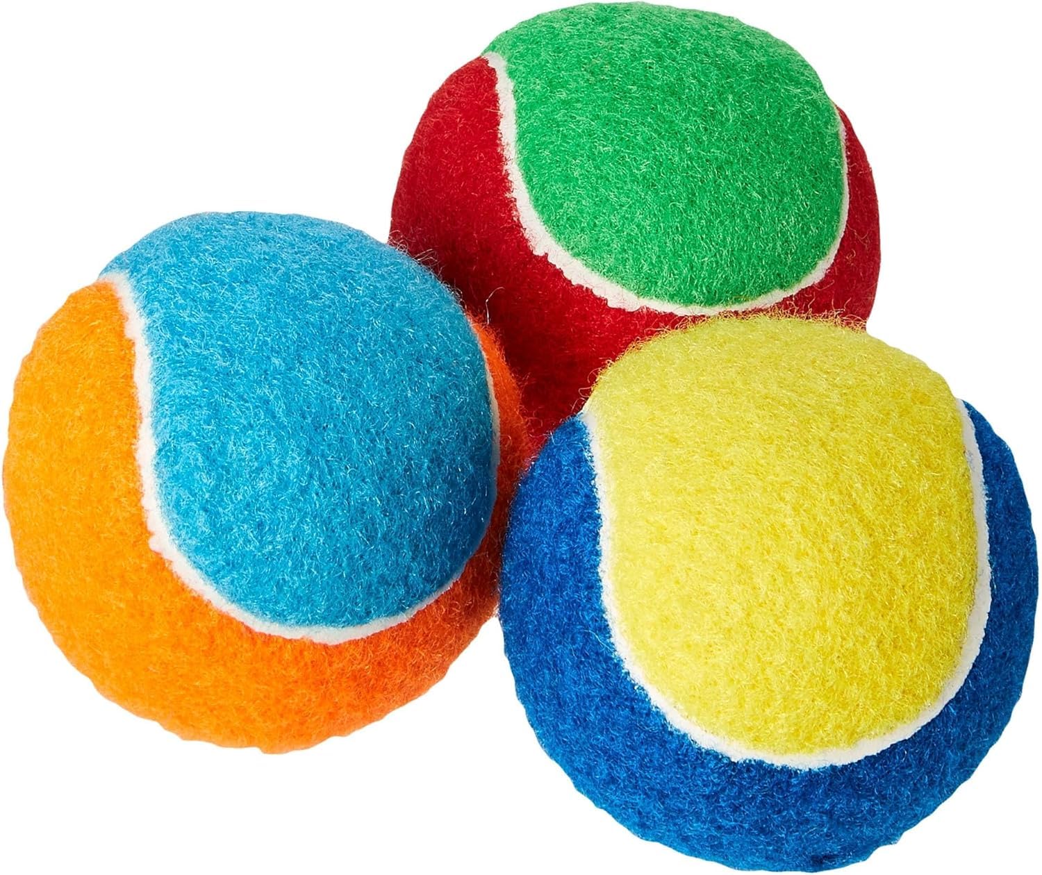 Petface Squeaky Tennis Balls for Dogs - Pack of 3 | Natural Rubber | All Breeds 2