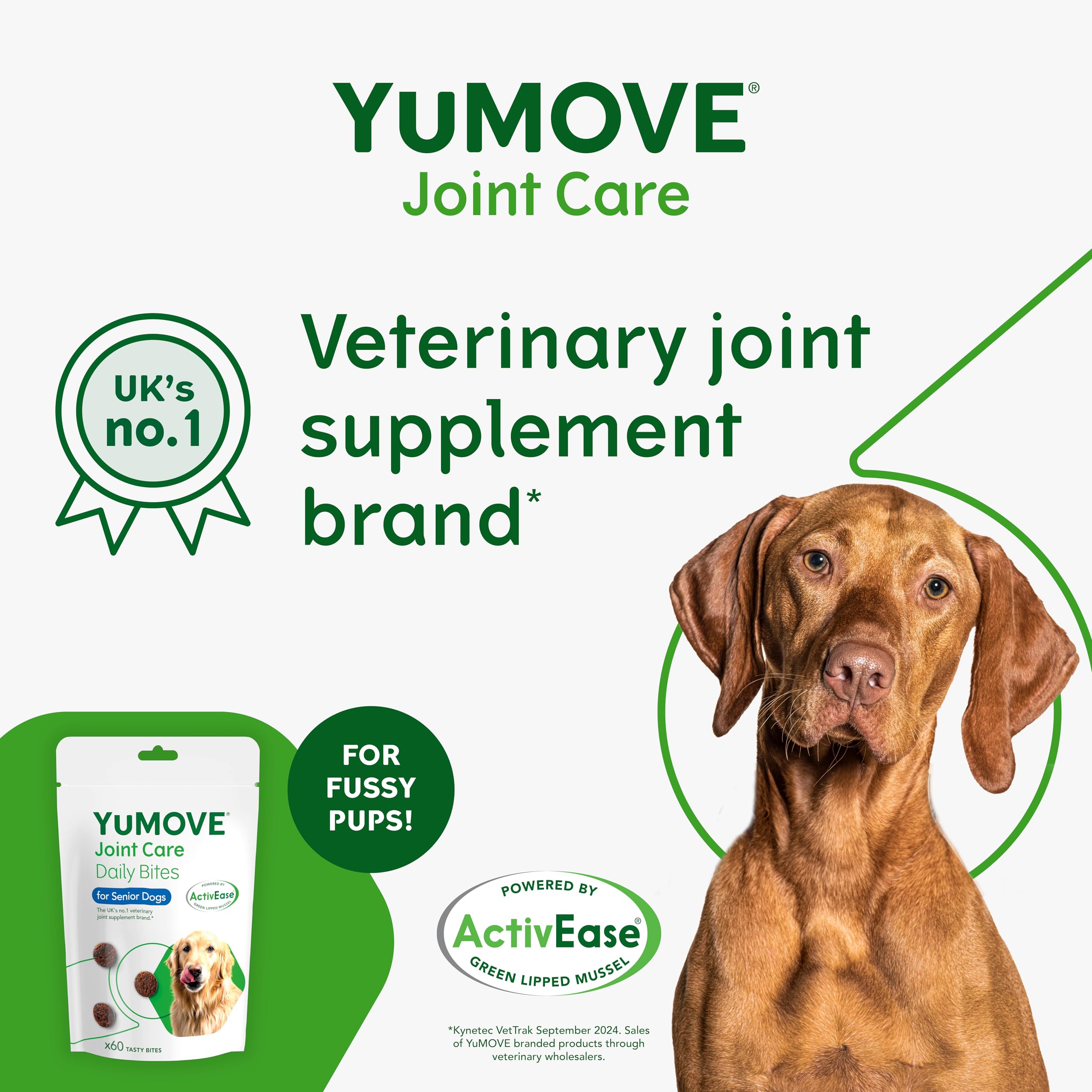 YuMOVE Senior Dog Joint Supplement - 60 Chews | Triple Action Support for Mobility 2