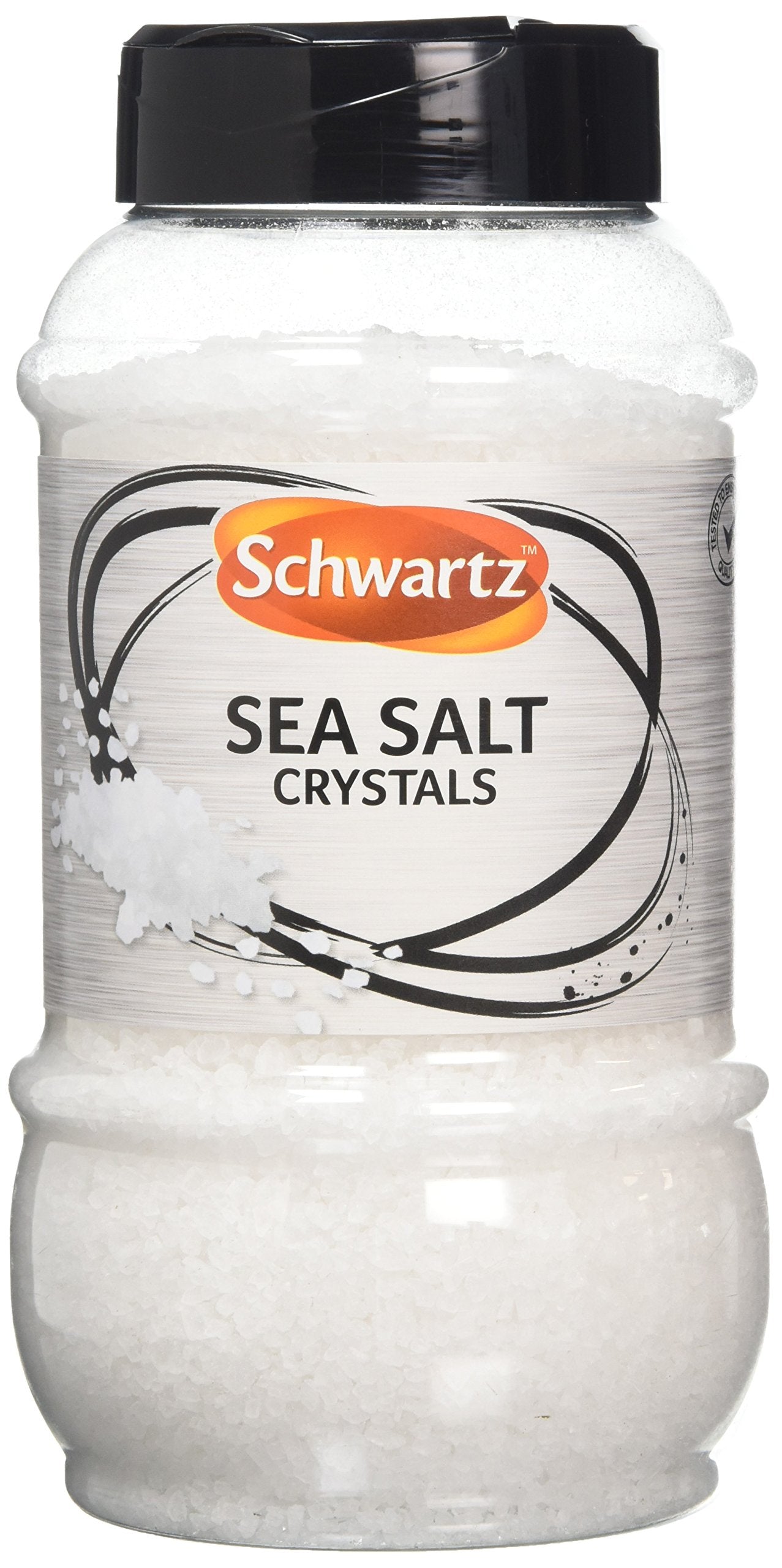 Schwartz Sea Salt Crystals - Coarse Flakes for Grinding & Finishing | 820g 1