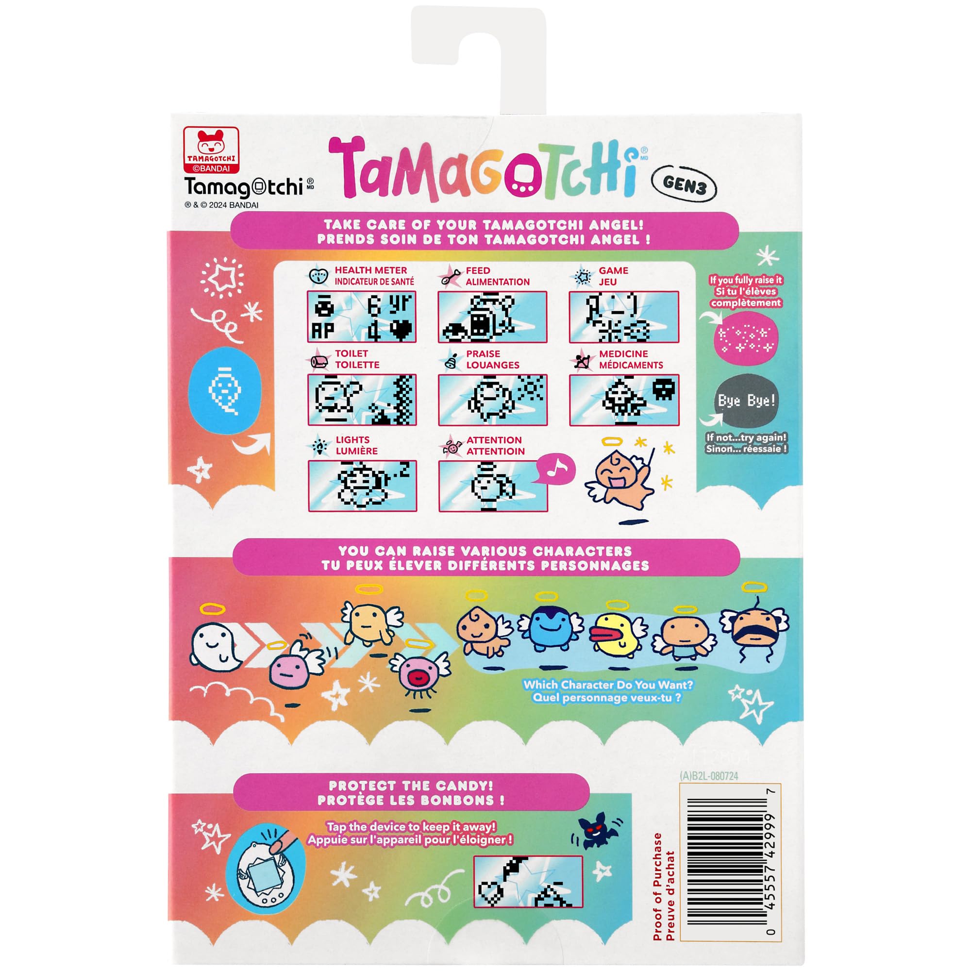Tamagotchi Original Angel Dress Digital Pet - Electronic Toy for Kids 8+ 13