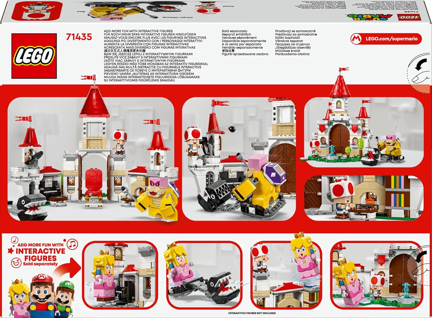 LEGO Super Mario Battle with Roy at Peach’s Castle Playset - 738-Piece Building Set for Kids 7+ 4