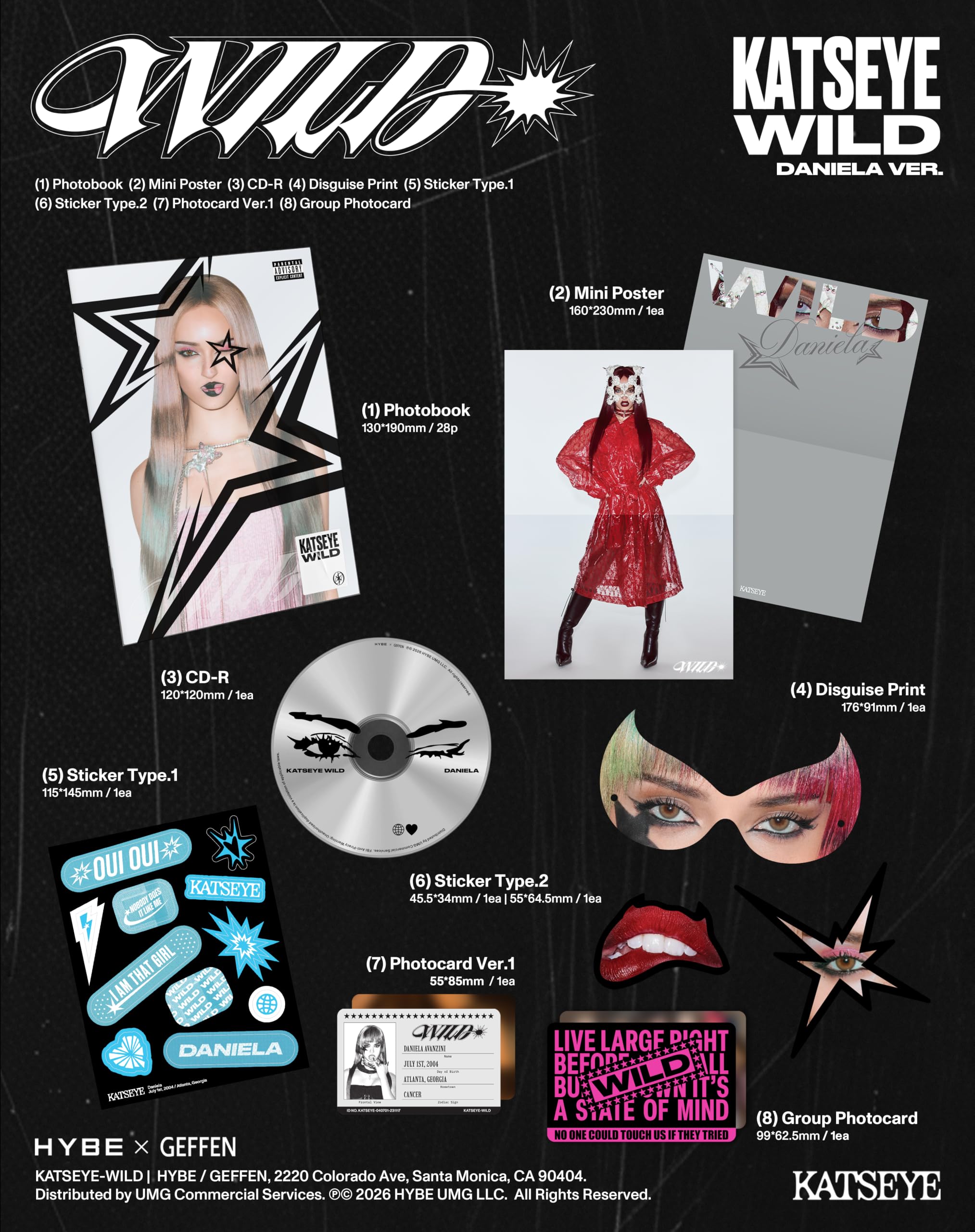 KATSEYE - WILD [CD]