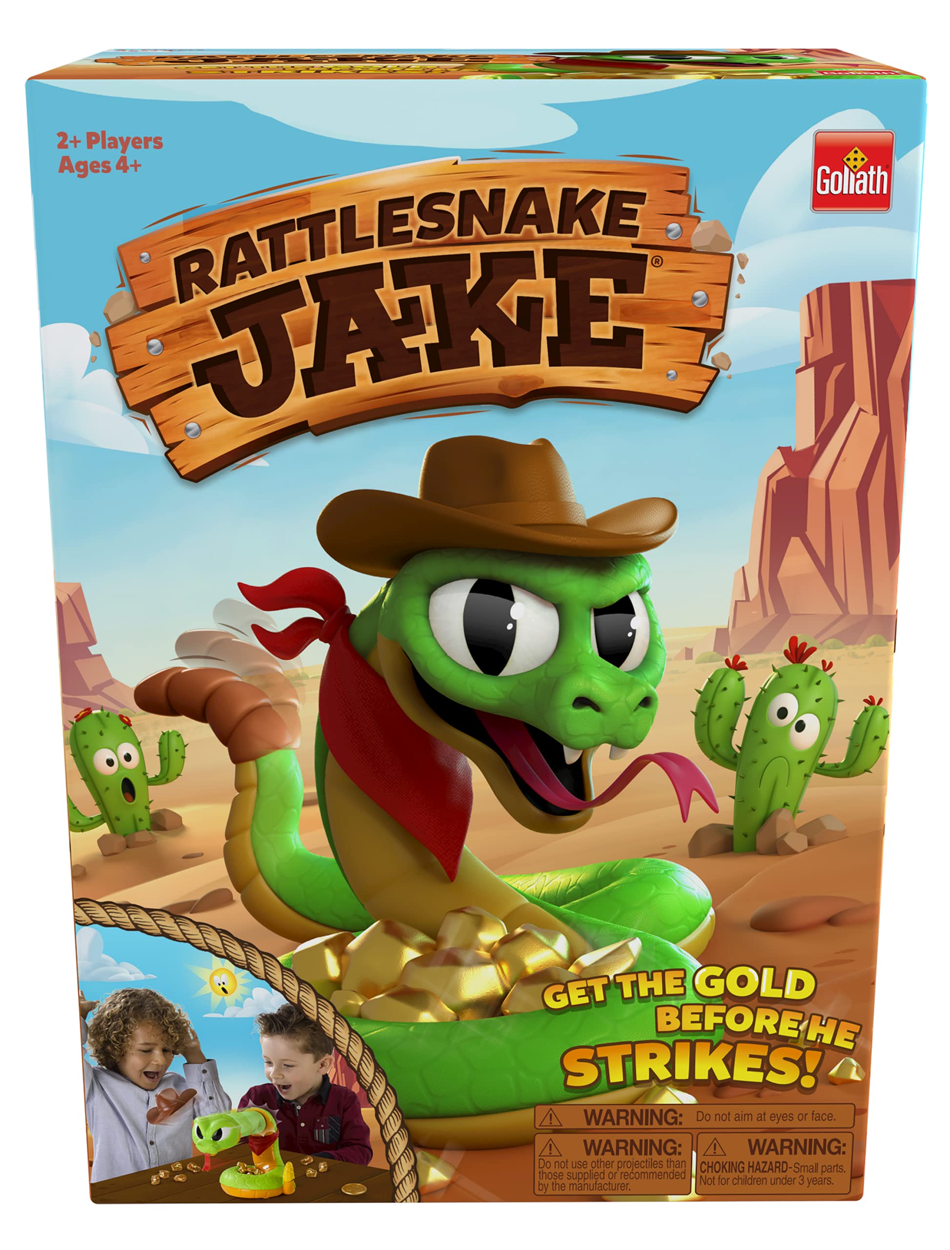 Goliath Rattlesnake Jake: Get the Gold Before He Strikes! | Kids Action Board Game 1