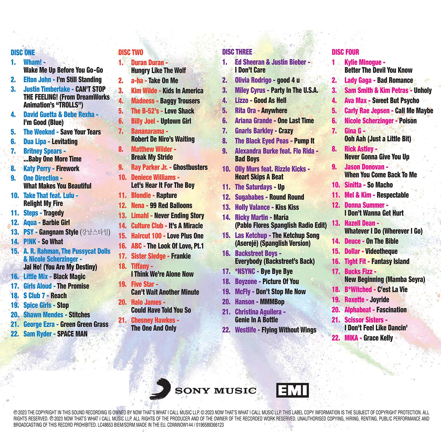 NOW That's What I Call Pop Gold - Audio CD 2