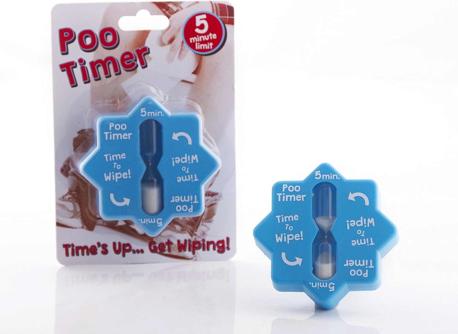 Boxer Gifts OT2054 Poo Toilet Timer - Funny Novelty Gift for Men, 3 Years and Up 1